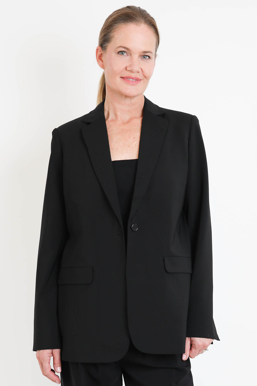 CO, Blazer Boxy in Schwarz