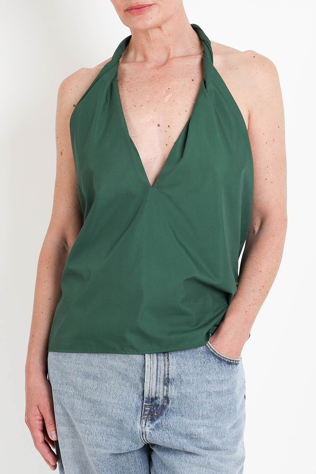 Atelier 1985, Top Fin in Flaschengrün