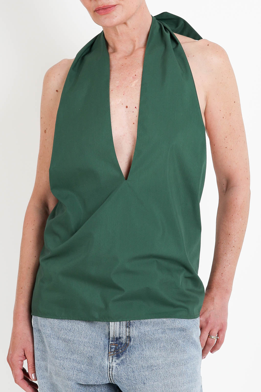 Atelier 1985, Top Fin in Flaschengrün