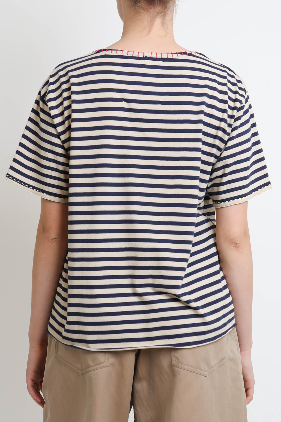 Fish Club, T-Shirt Rolling Stone in Rainbow