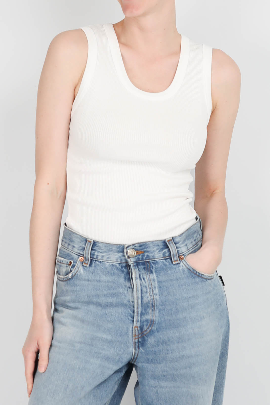 Tank Top Poppy in Weiss