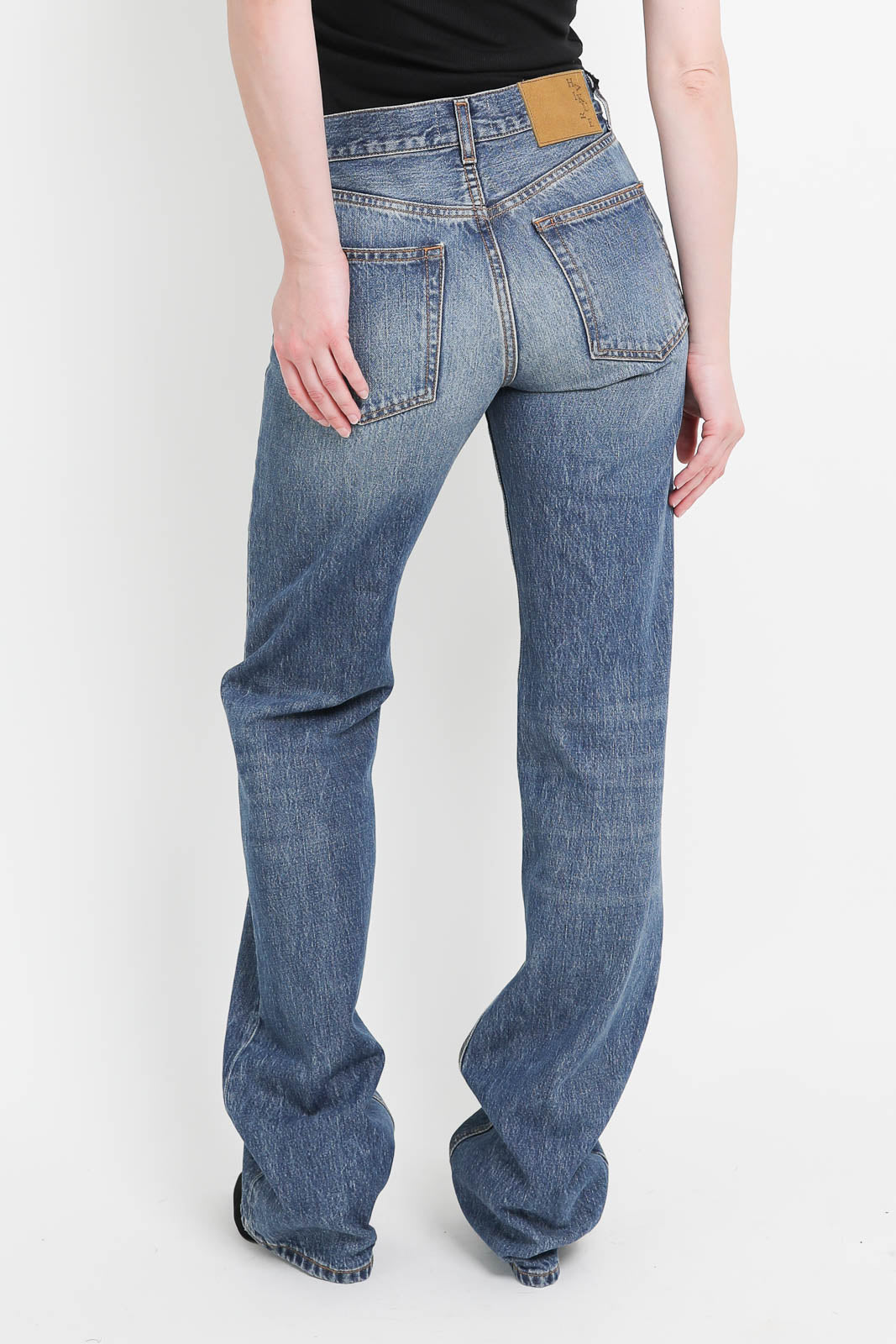 Haikure Jeans Star in Authentic Dark Wash