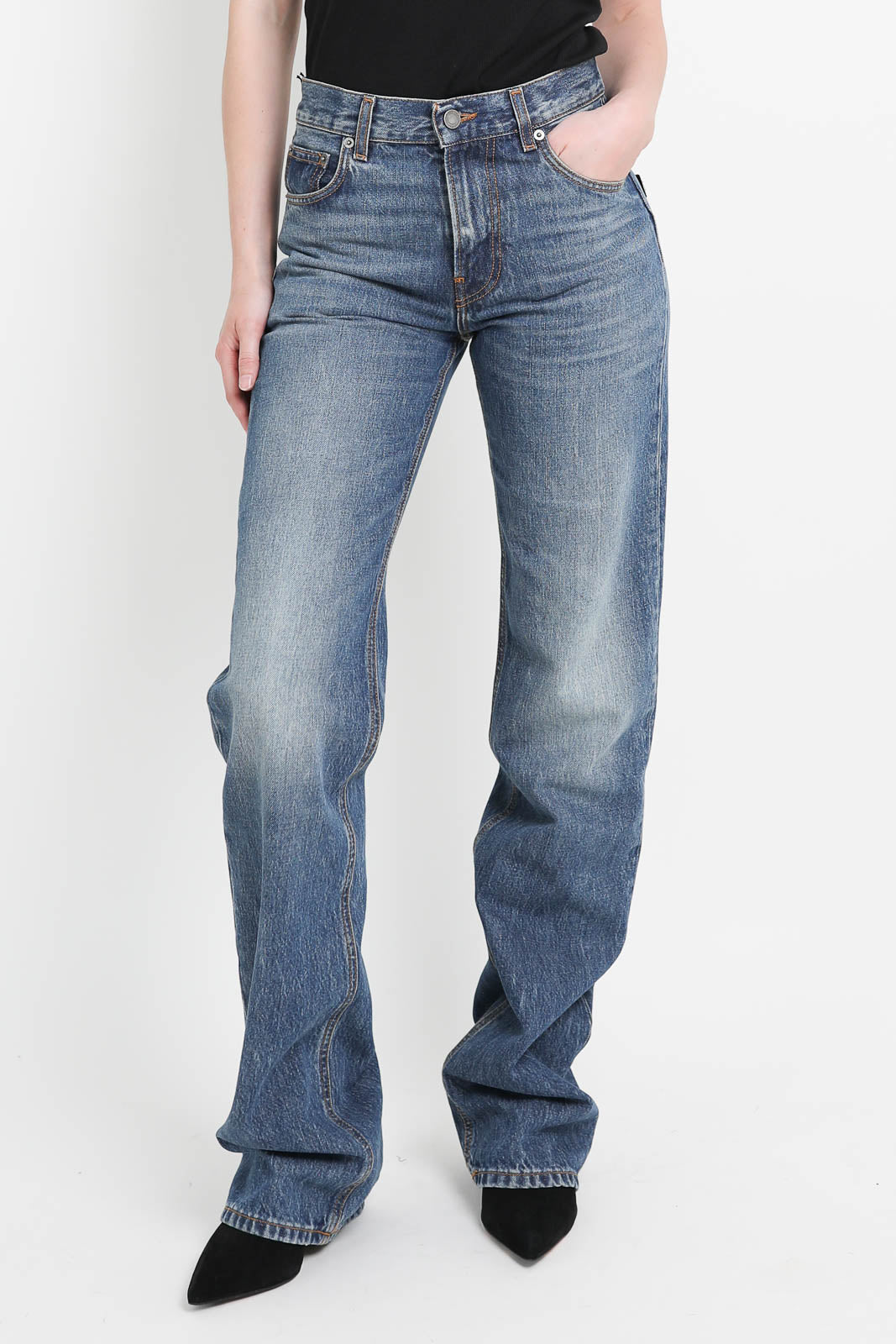 Haikure Jeans Star in Authentic Dark Wash