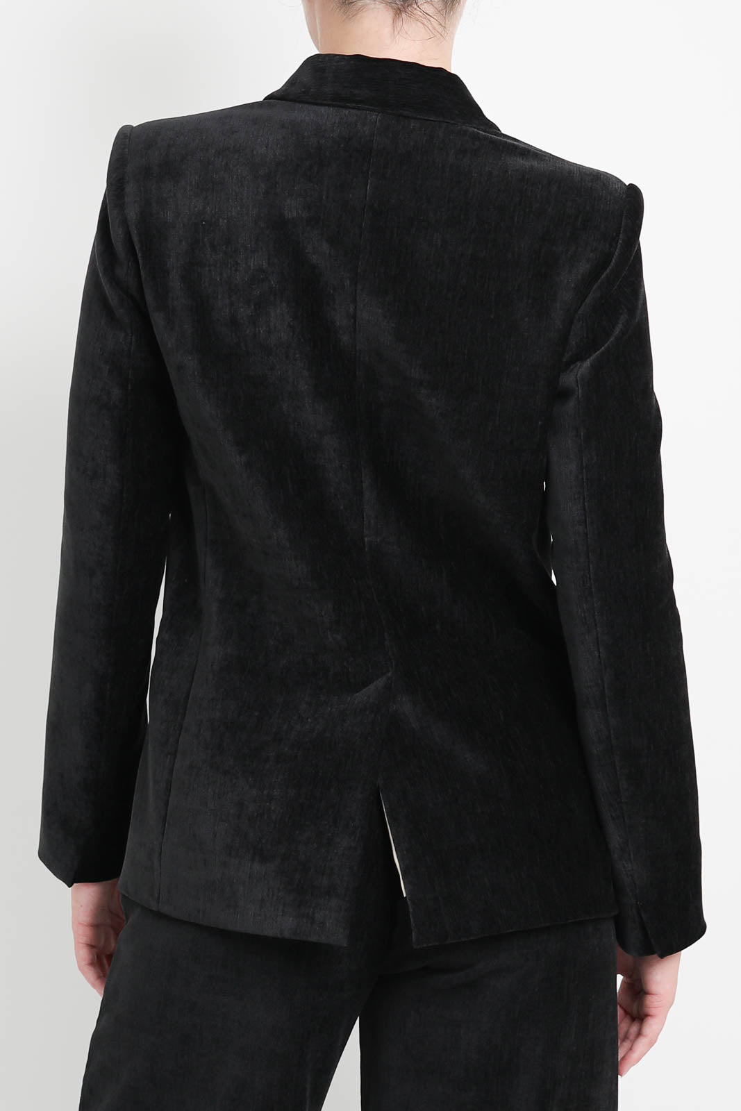 Forte-Forte, Blazer aus Samt in Nero