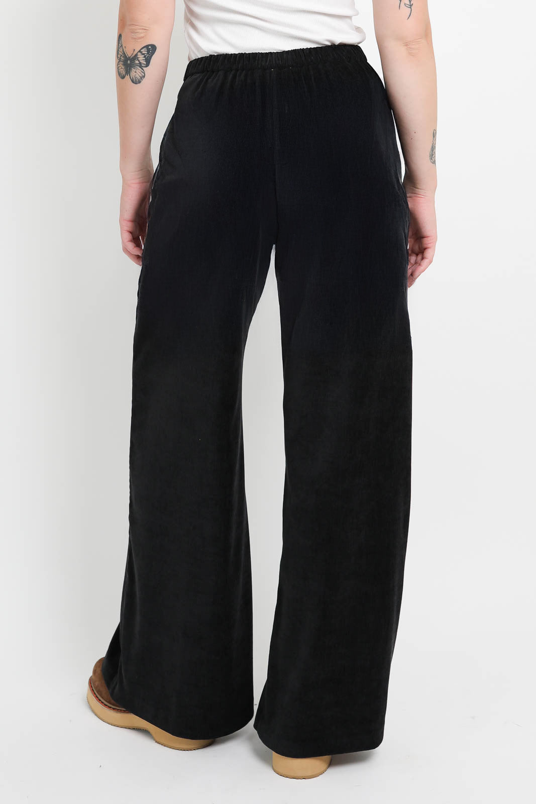 Forte-Forte, Hose aus Samt in Nero