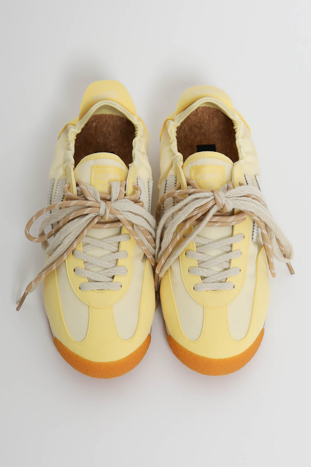 Puraai, Sneakers Panther in Double Cream
