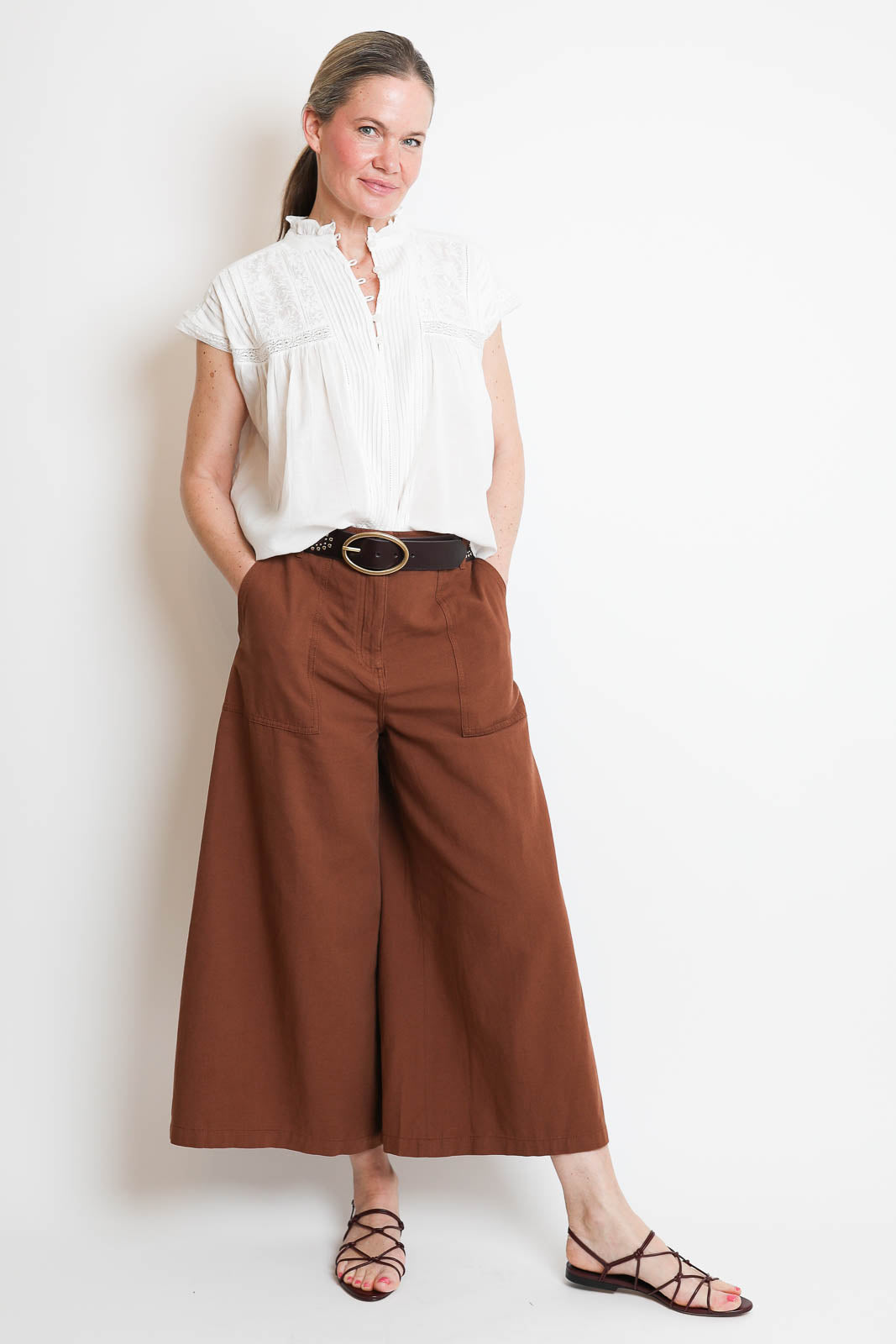 Vanessa Bruno, Bluse Ganu in Weiss