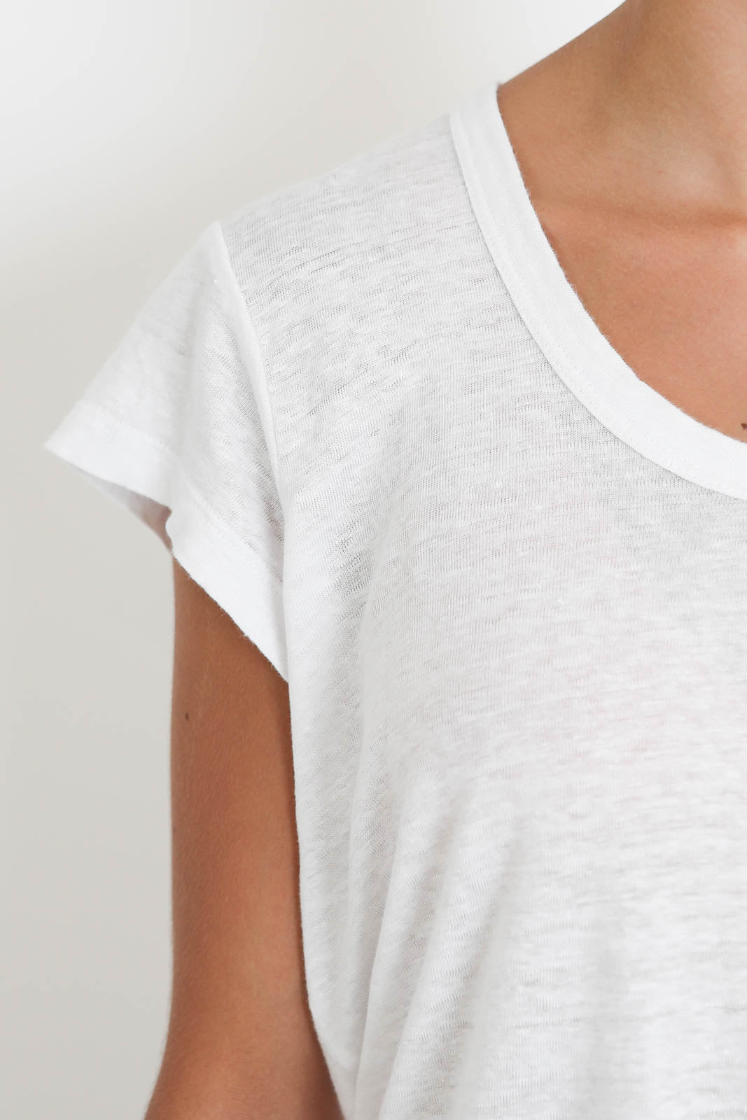 Isabel Marant, T-Shirt Zankou in Weiss