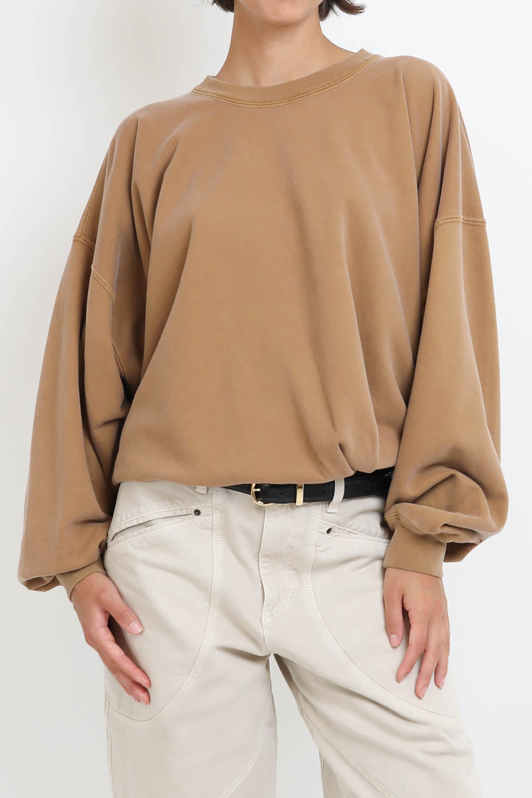 Pullover Sauria in Caramel