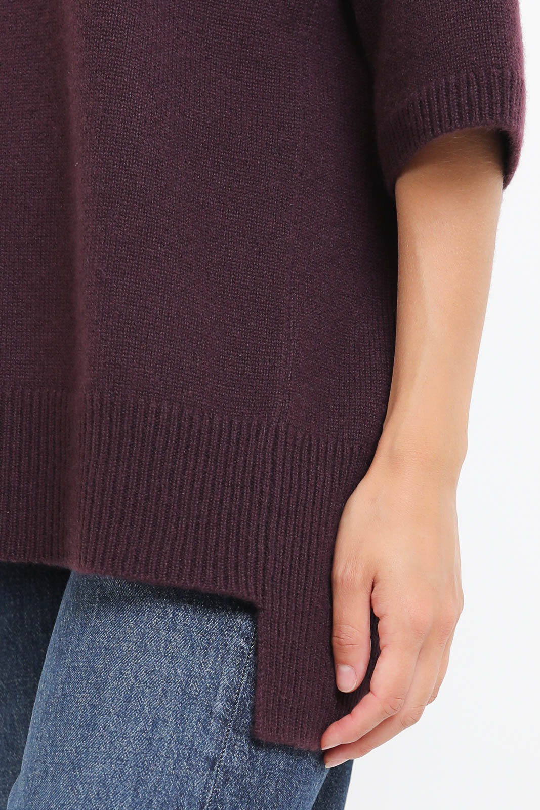 Pullover Camille in Mahogany