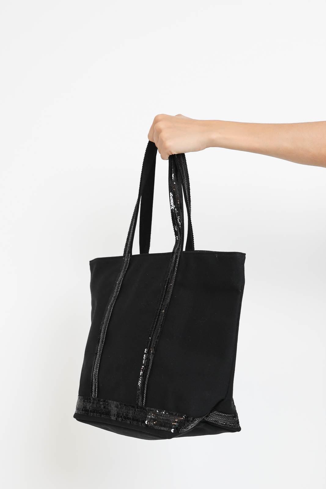 Tasche Cabas M in Schwarz