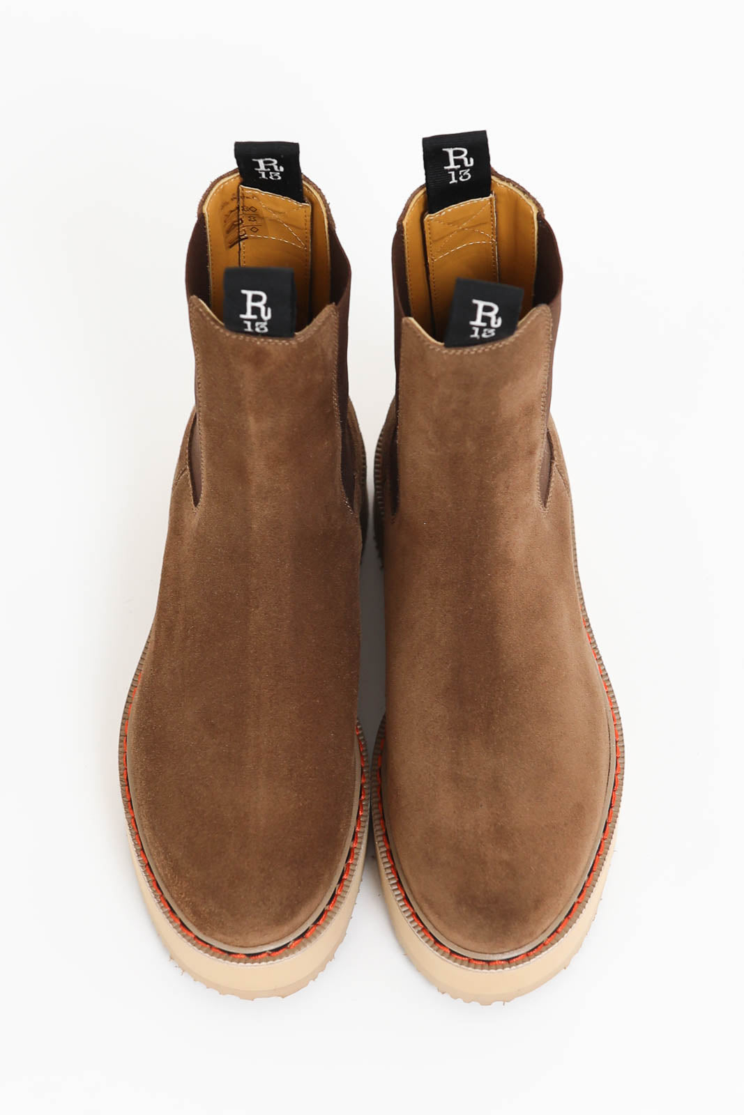 Stiefel Single Stack in Braun