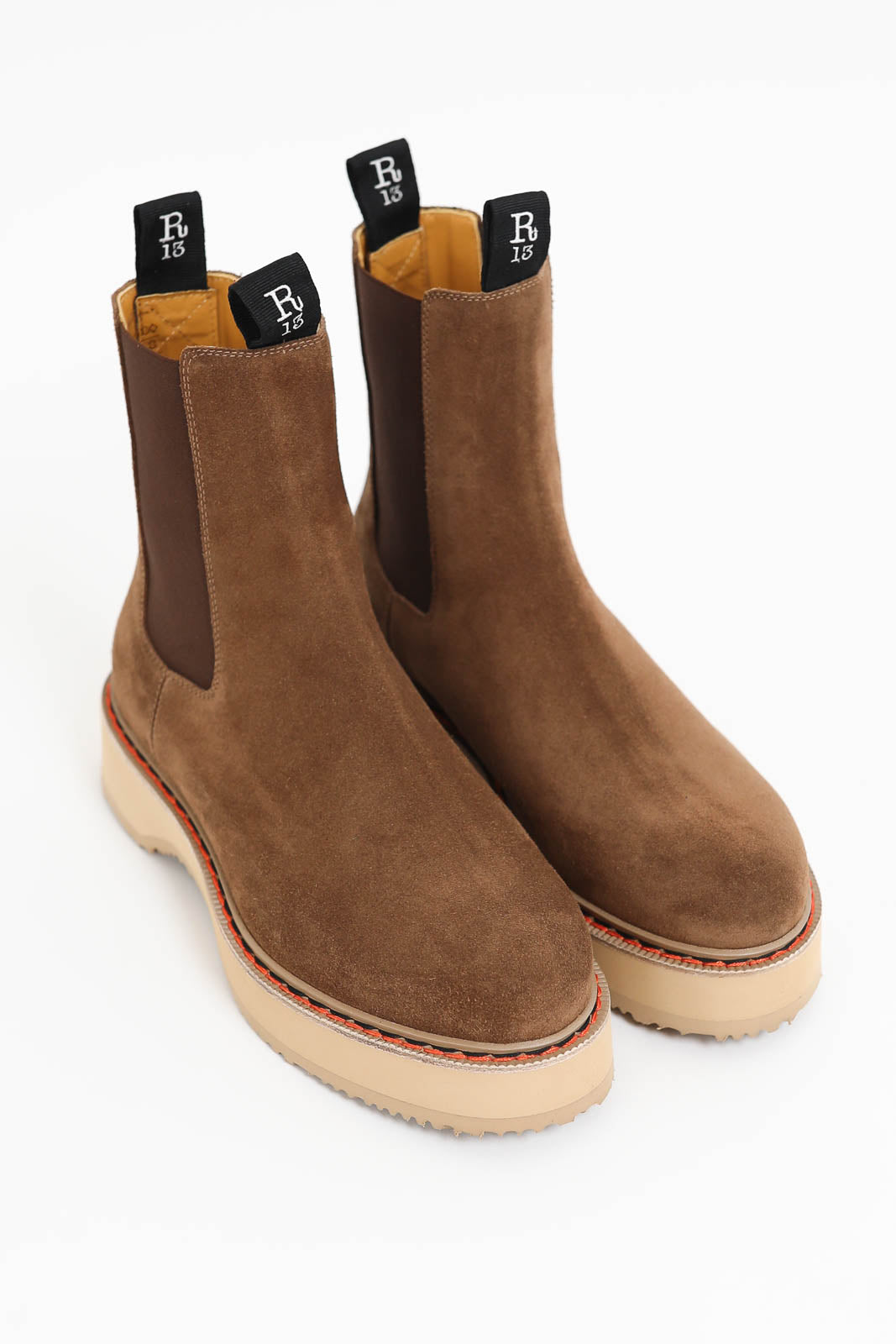 Stiefel Single Stack in Braun
