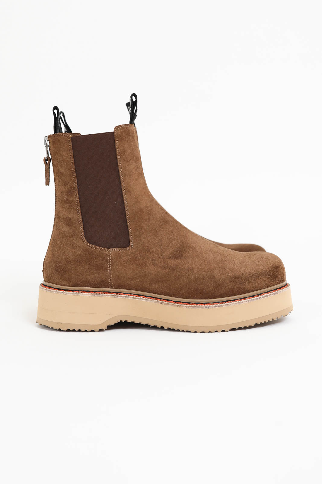 Stiefel Single Stack in Braun