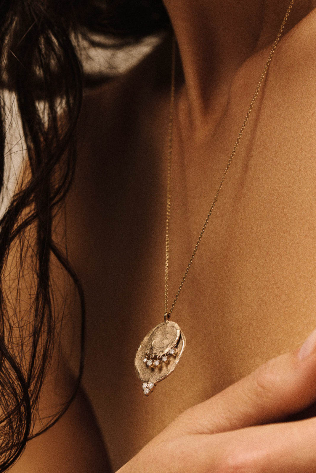 Pascale Monvoisin, Halskette Gaby N°2 in Gold