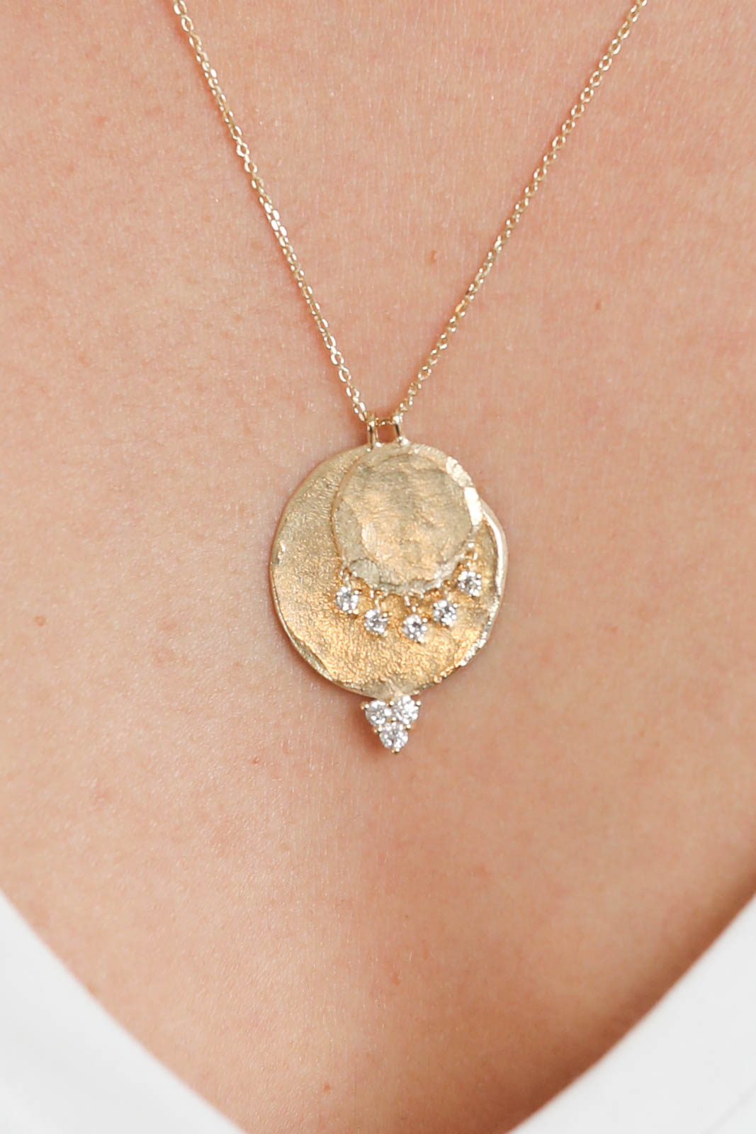 Pascale Monvoisin, Halskette Gaby N°2 in Gold
