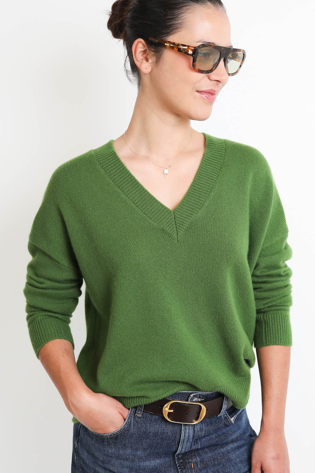 Xirena, Pullover Jodie in Herb Green