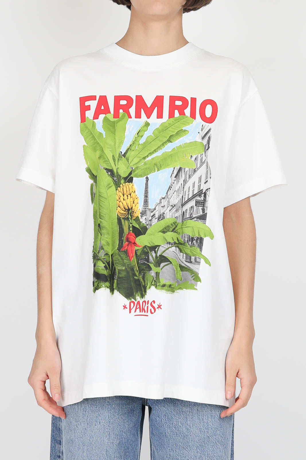 T-Shirt From Brasil to the World in Off White