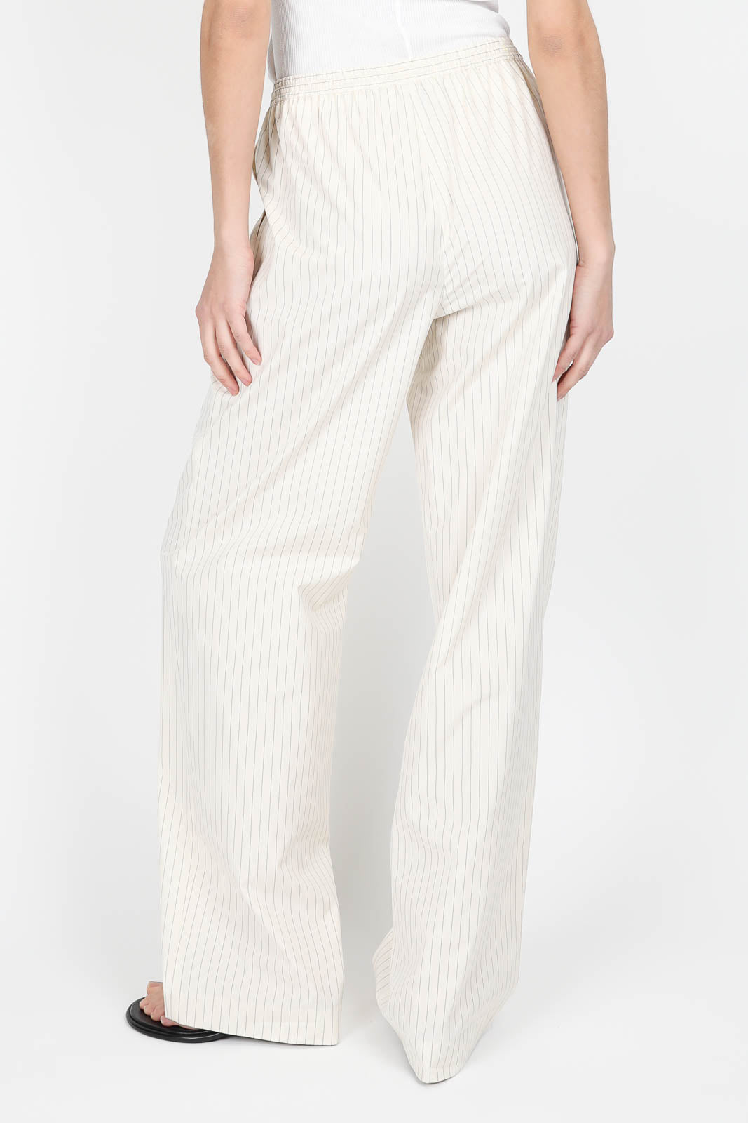 Hose Sero in Ivory/Black Stripes