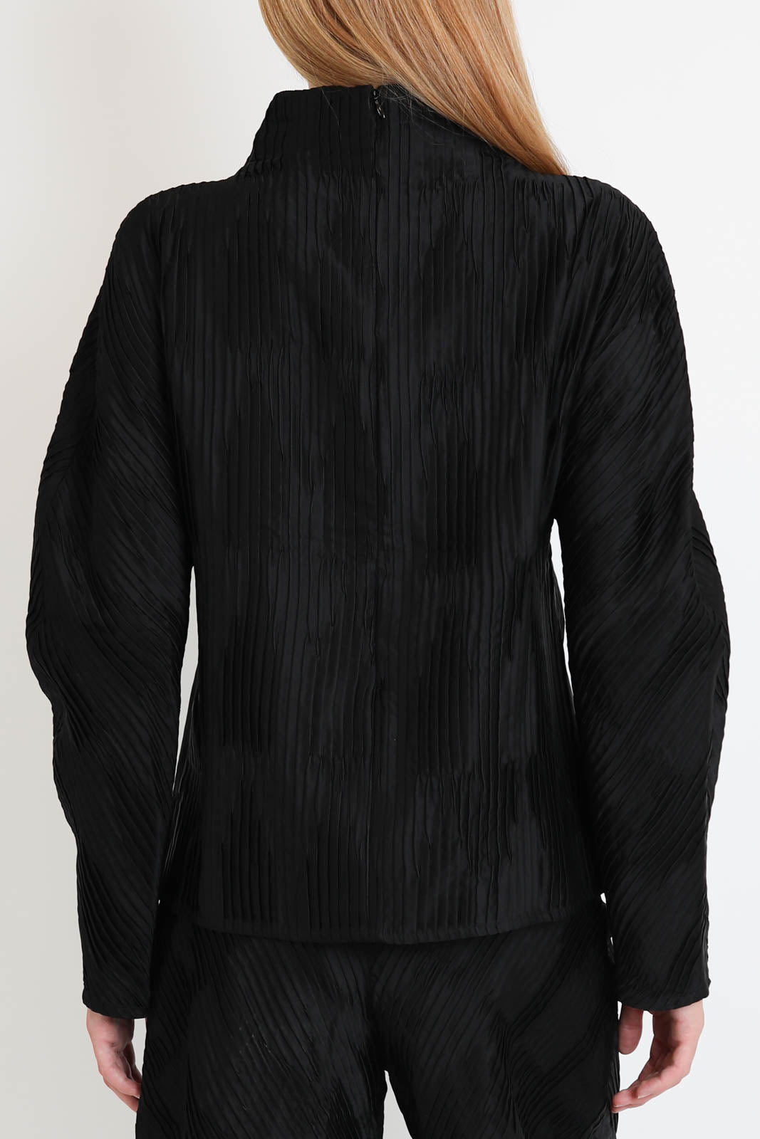 Rohe, Top Plisse Shaped in Schwarz