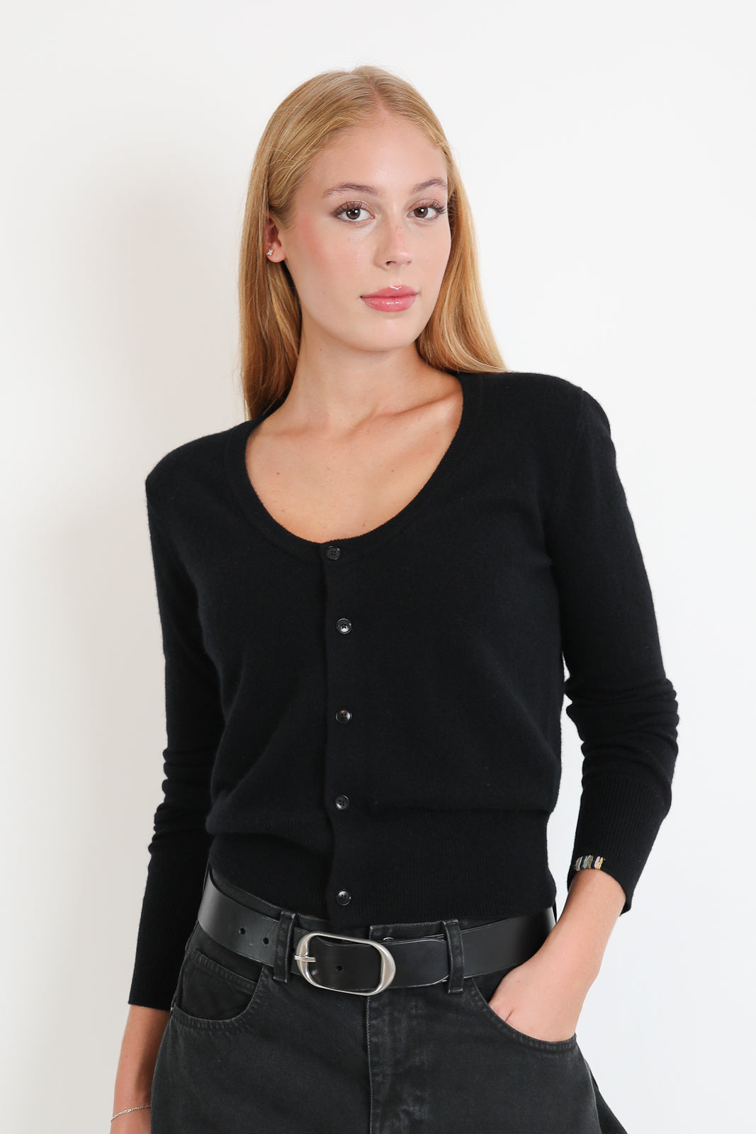 Extreme Cashmere, Cardigan Dorothea in Raven