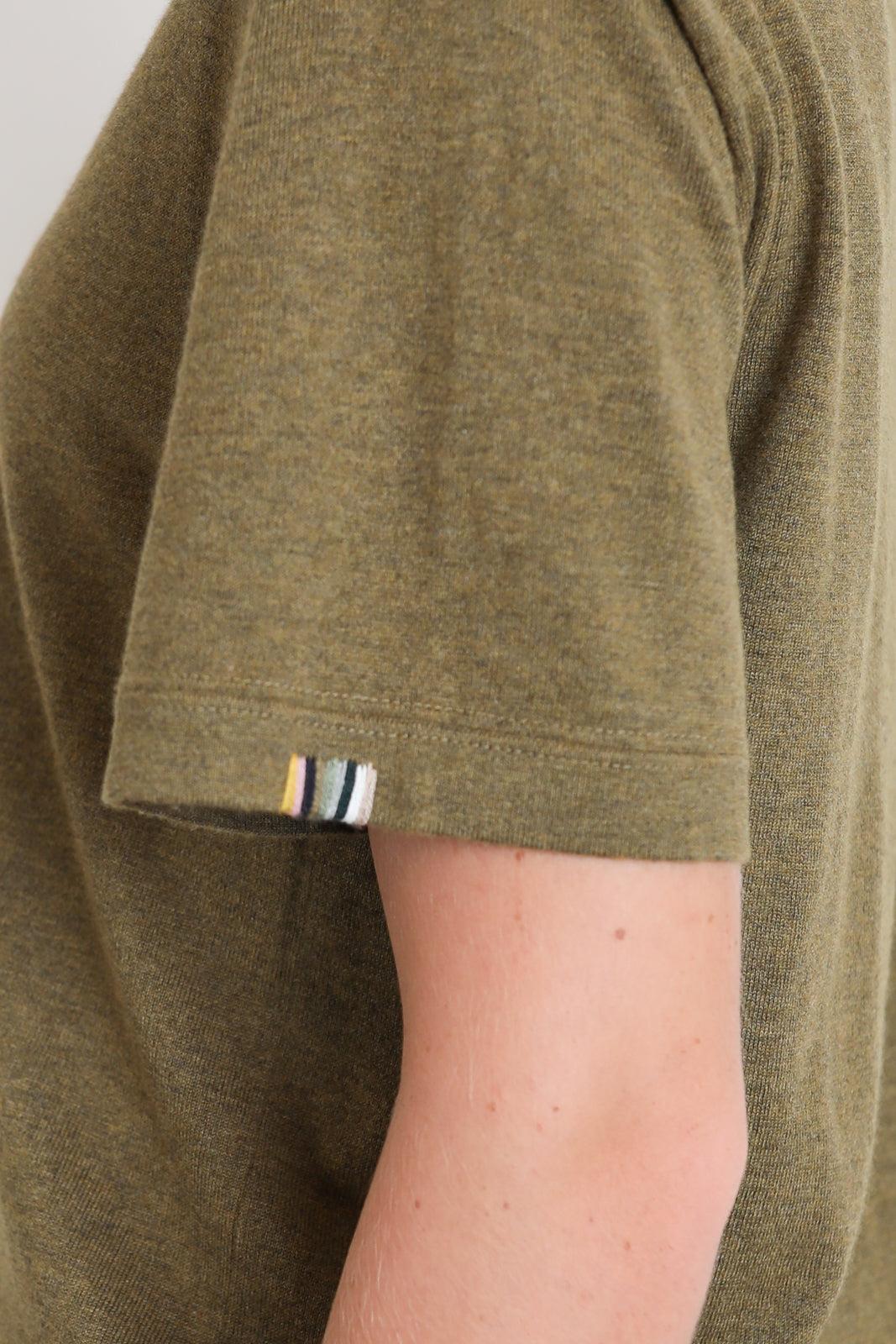 Extreme Cashmere, T-Shirt Cuba in Hunter
