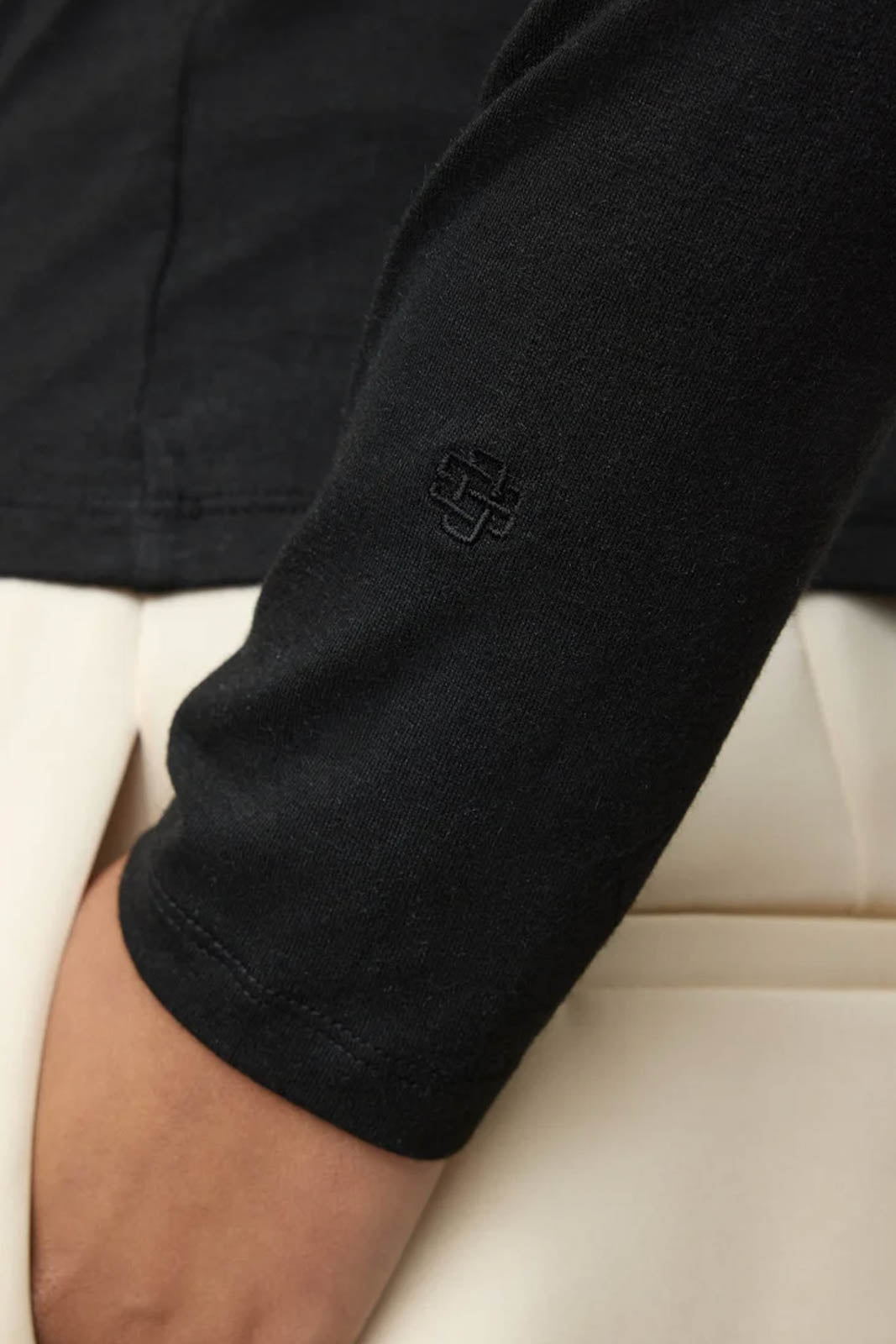 Soft Goat, Pullover Lightweight in Schwarz