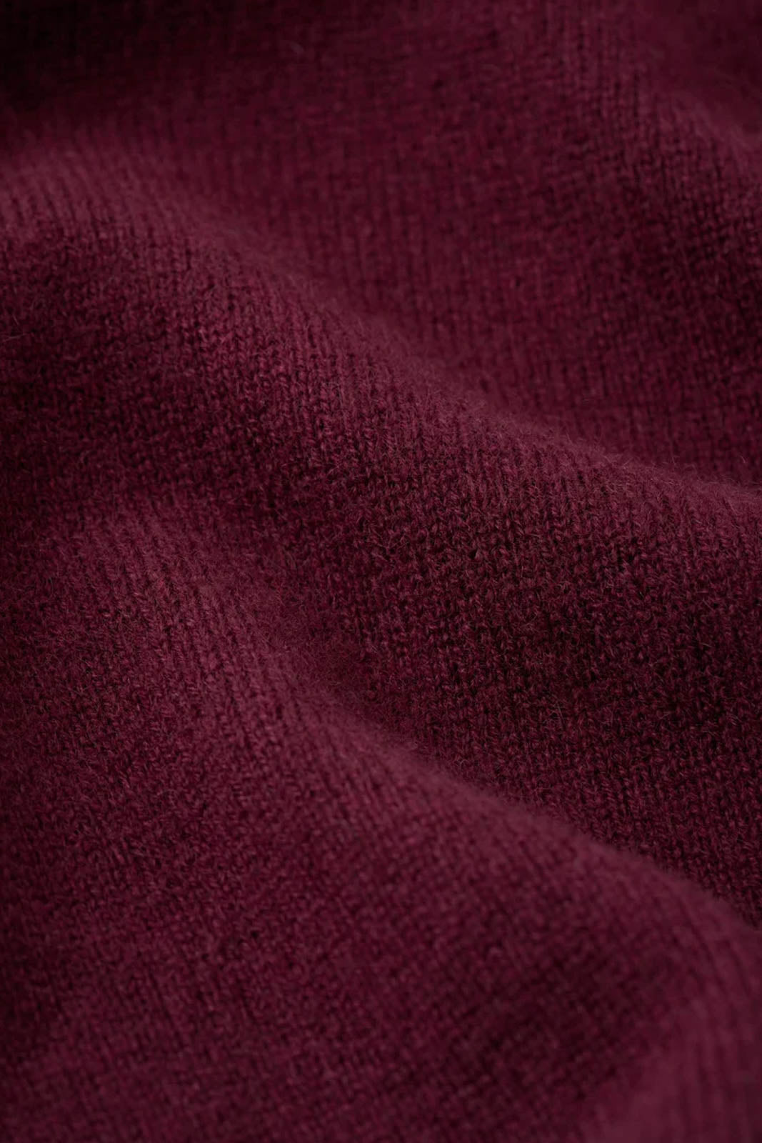 Soft Goat, Pullover Boyfriend in Bordeaux