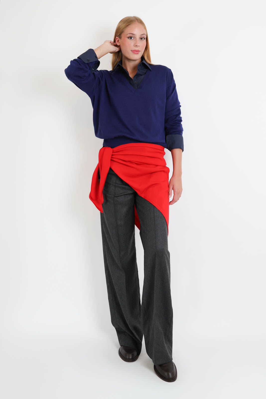 Laurence Bras, Bluse Babille in Navy