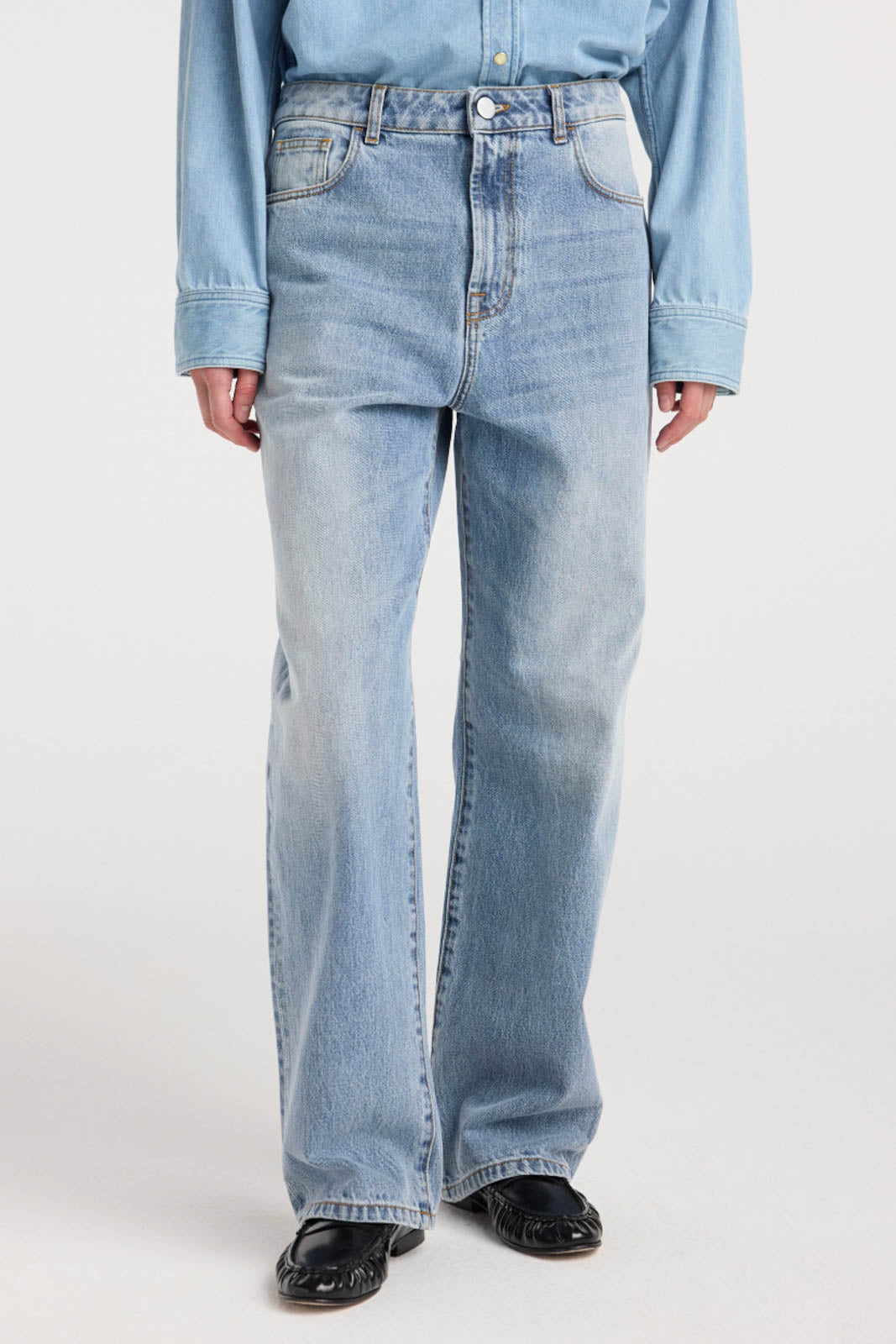Róhe, Jeans Bruun in Classic Blue