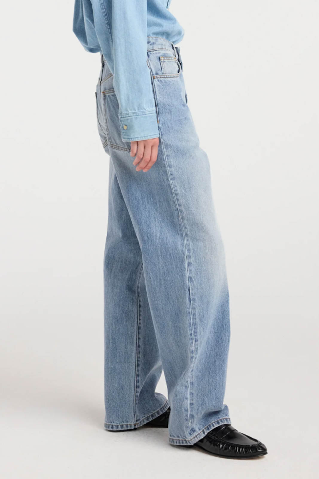 Róhe, Jeans Bruun in Classic Blue