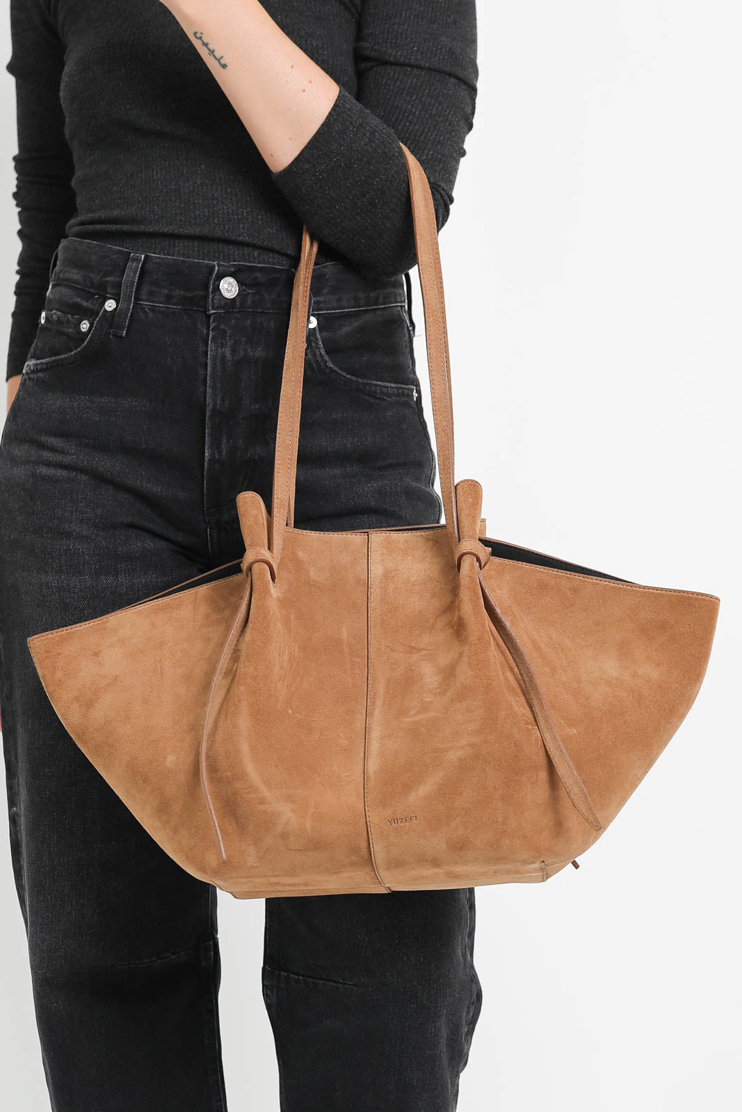 Yuzefi, Tasche Large Mochi in Cognac