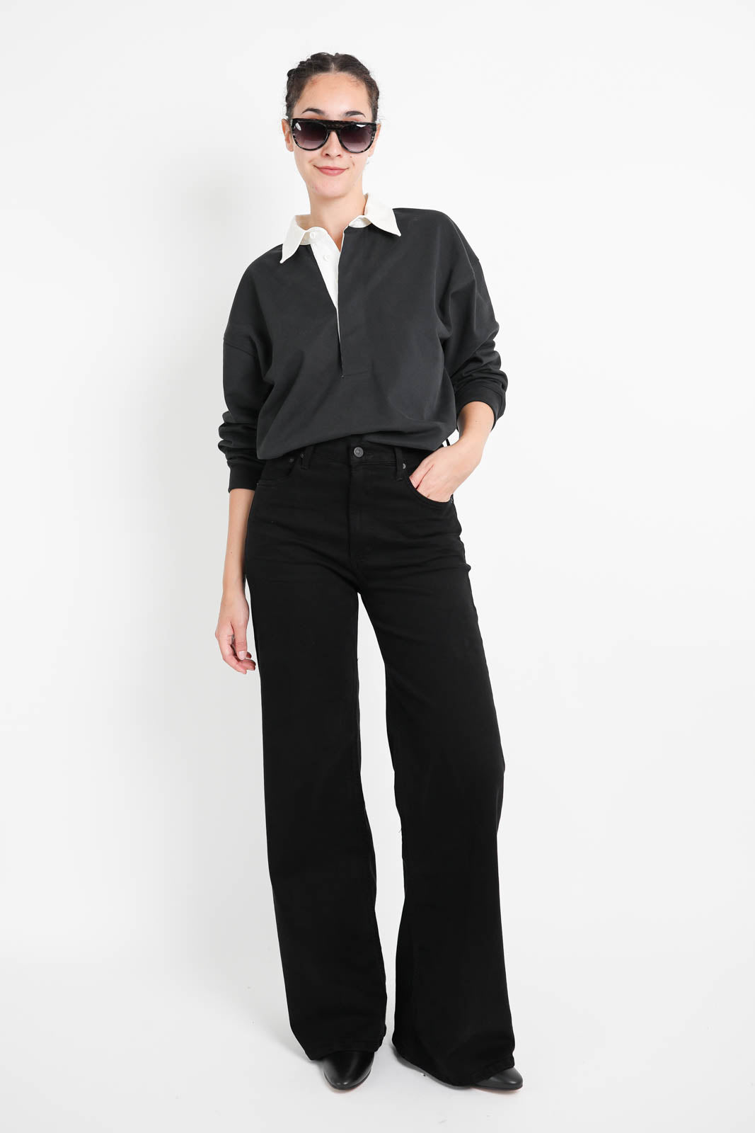 Citizens of Humanity, Jeans Lyra in Plush Black