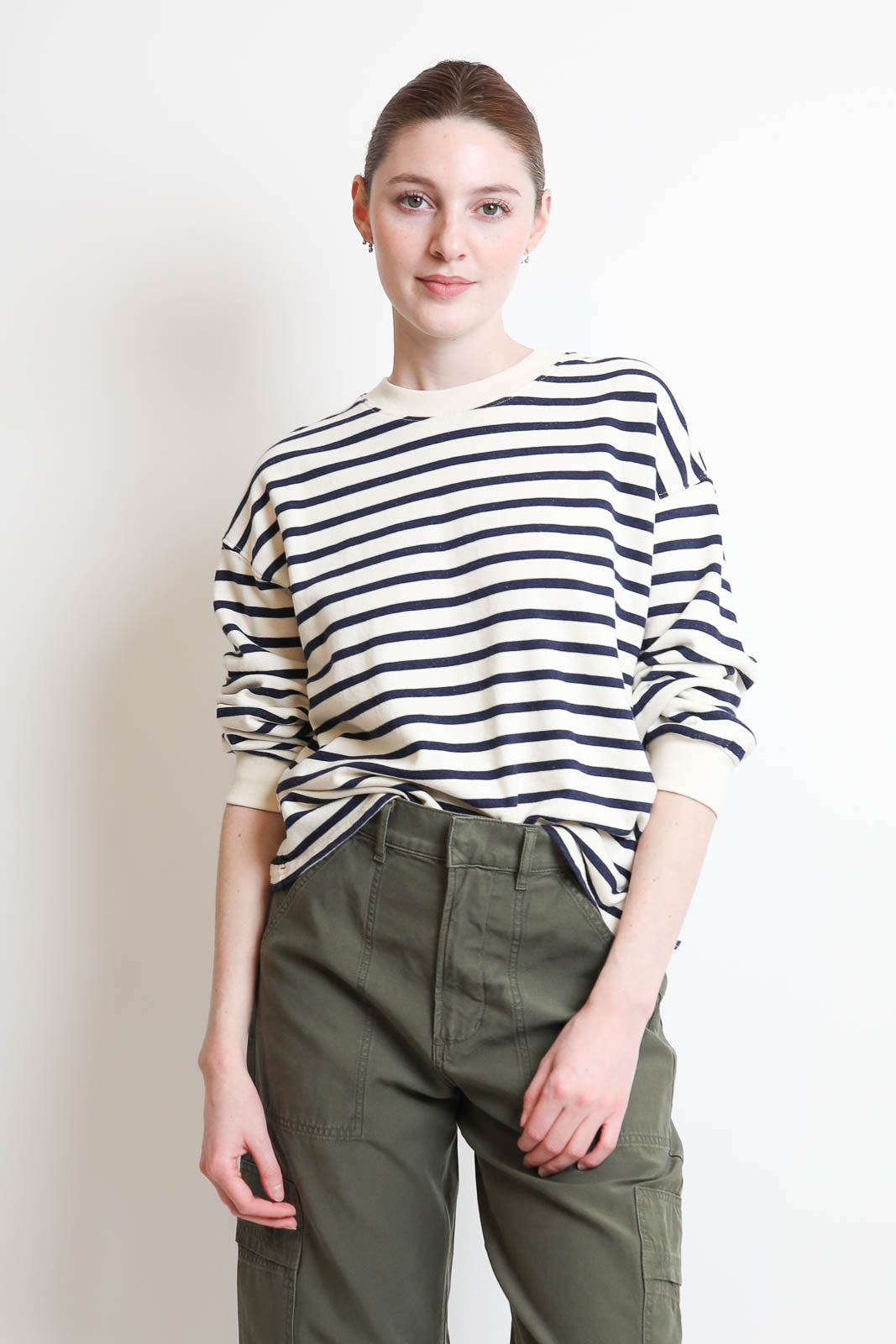 Xirena, Pullover Honor in Natural Stripe