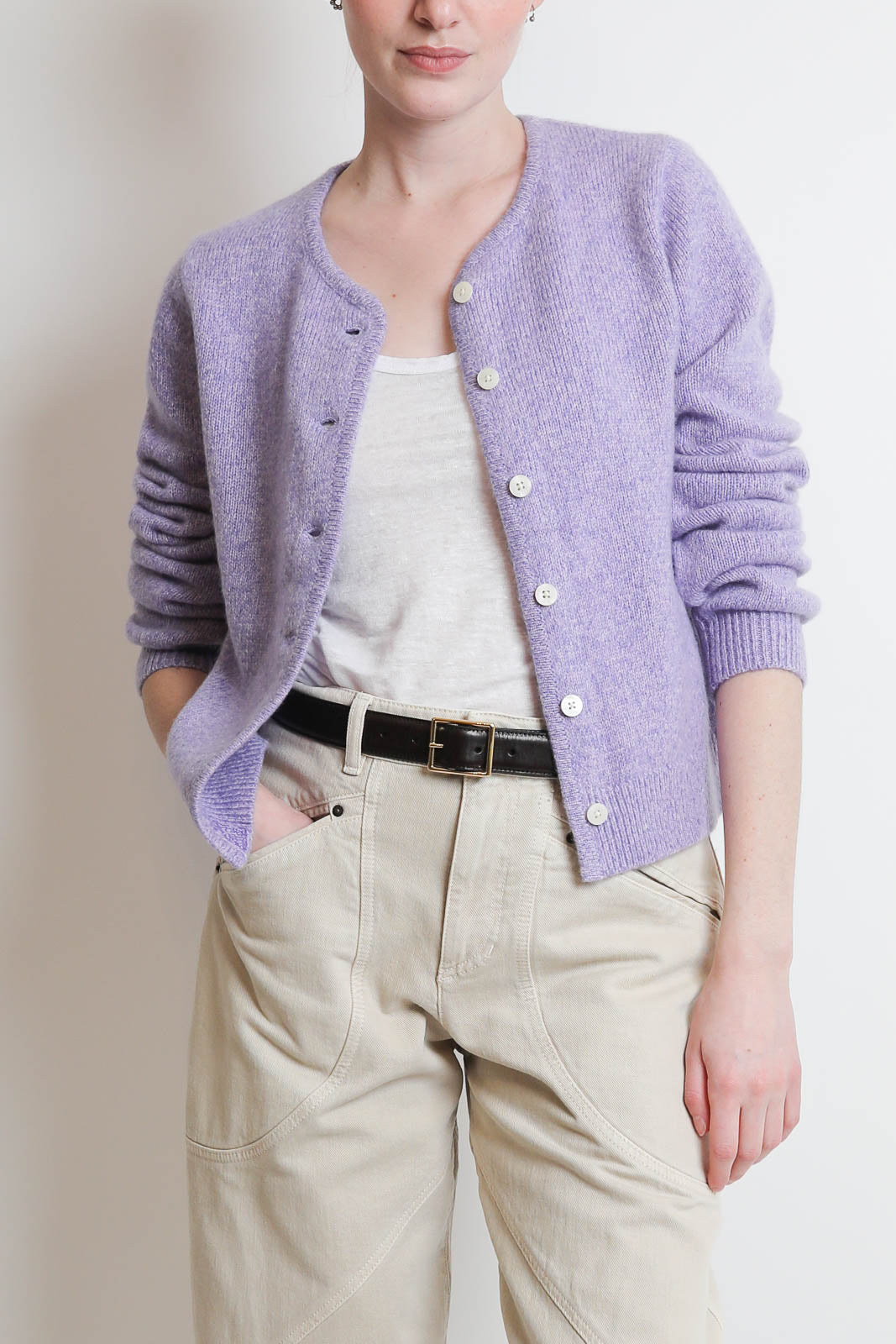 Guest In Residence, Cardigan Ava in Dusk