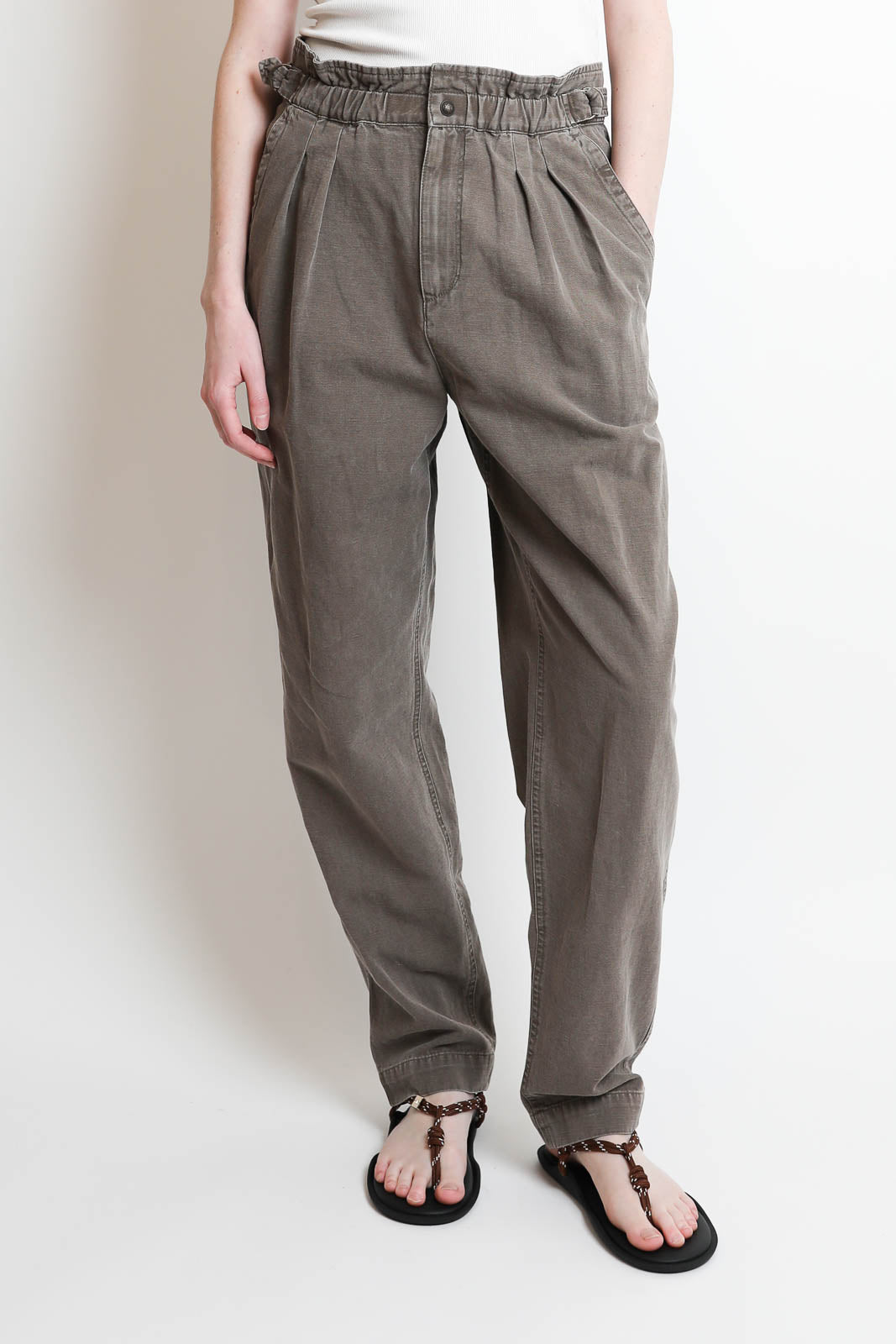 Marant Etoile, Hose Neriah in Dark Bronze