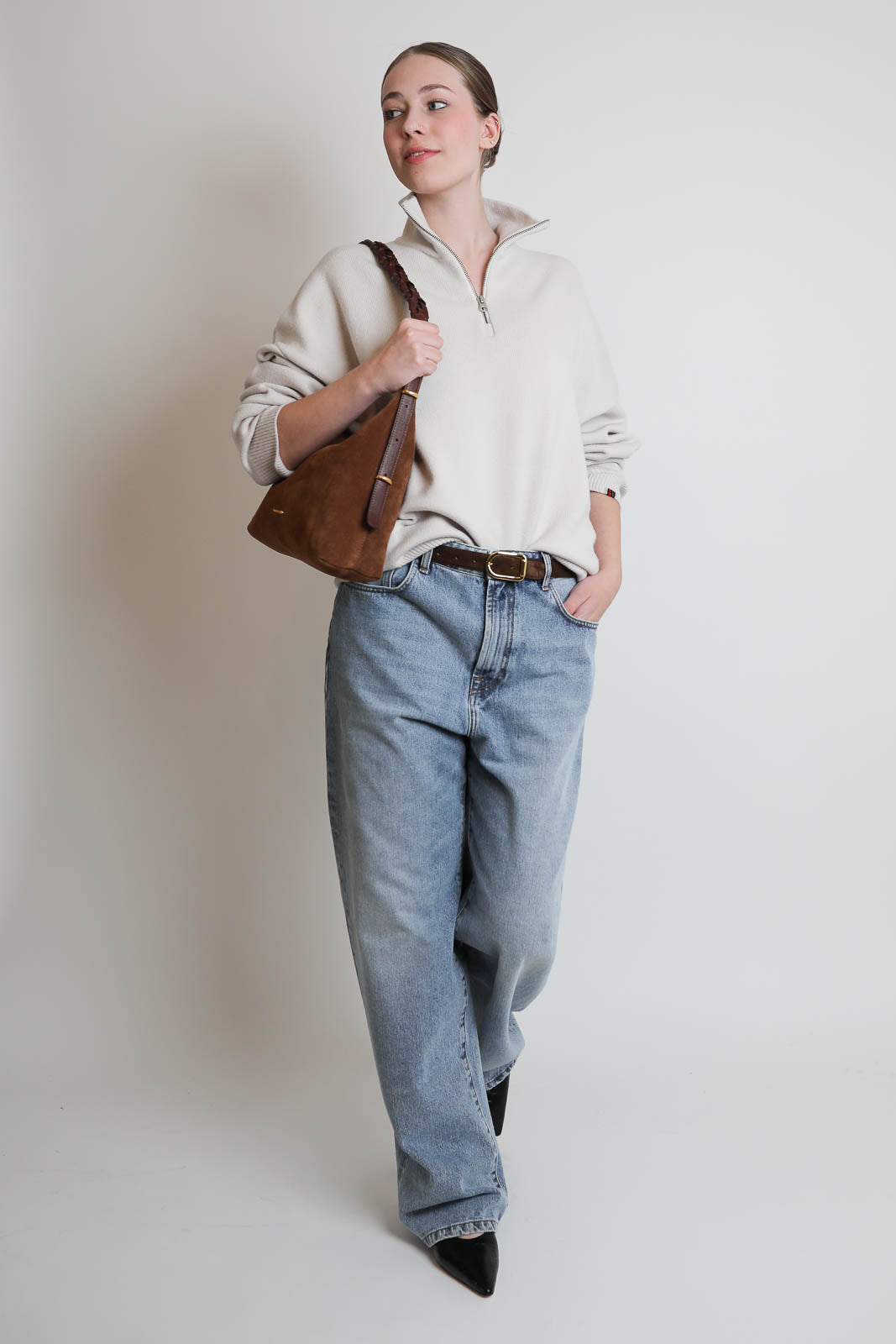 Extreme Cashmere, Pullover Hike in Chalk