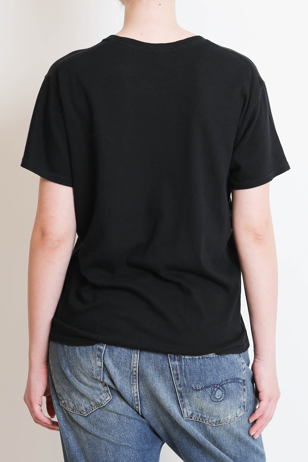 R13, T-Shirt Eye Roll in Schwarz