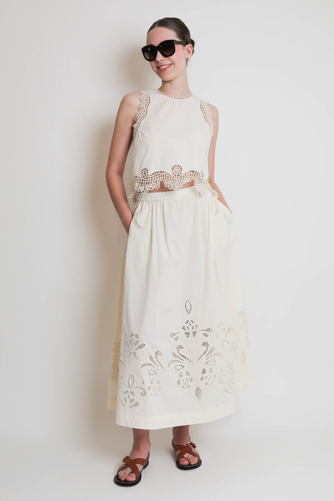 Forte-Forte, Top Lunamaris in Avorio