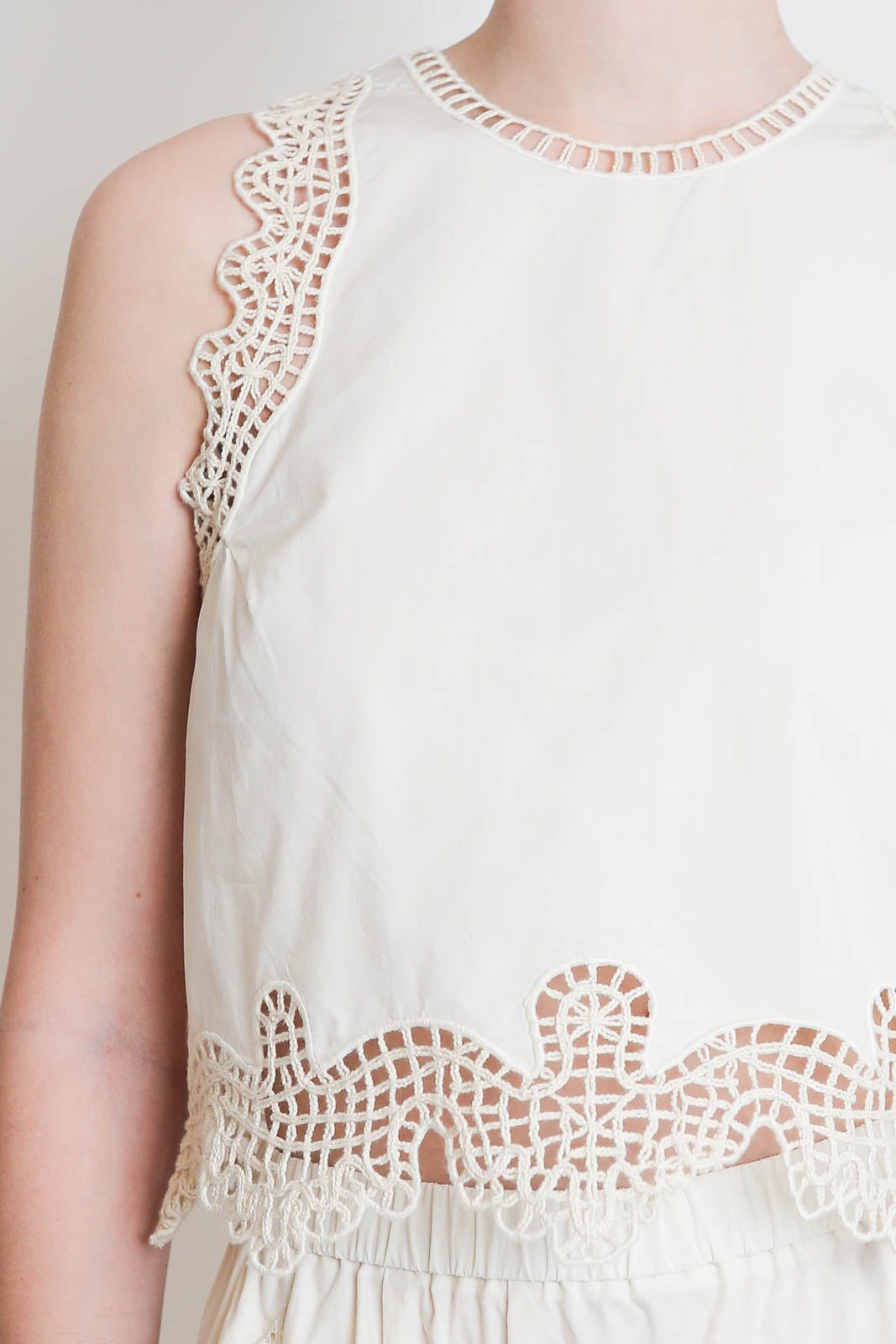 Forte-Forte, Top Lunamaris in Avorio