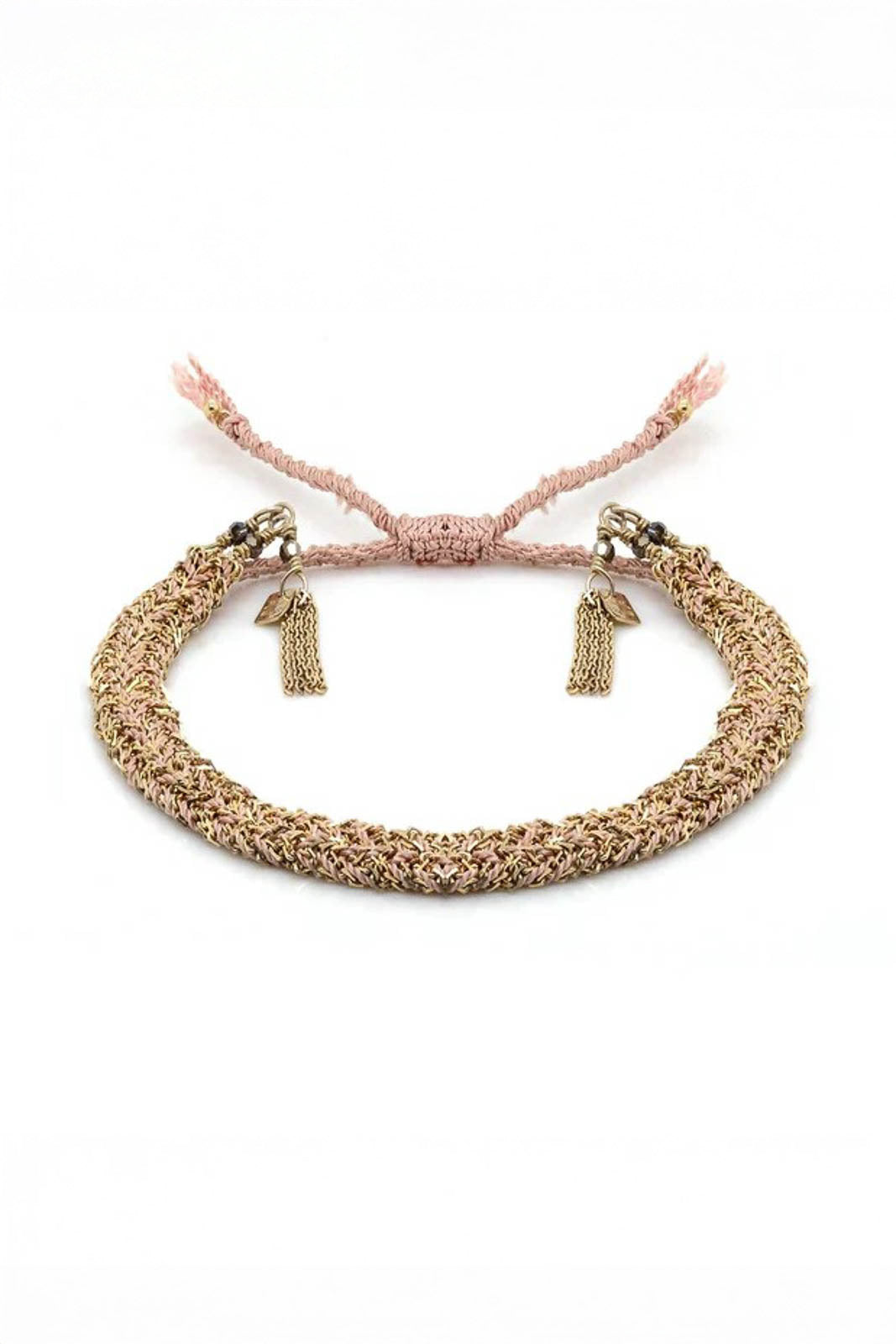 Armband N°183 in Gold/Nude