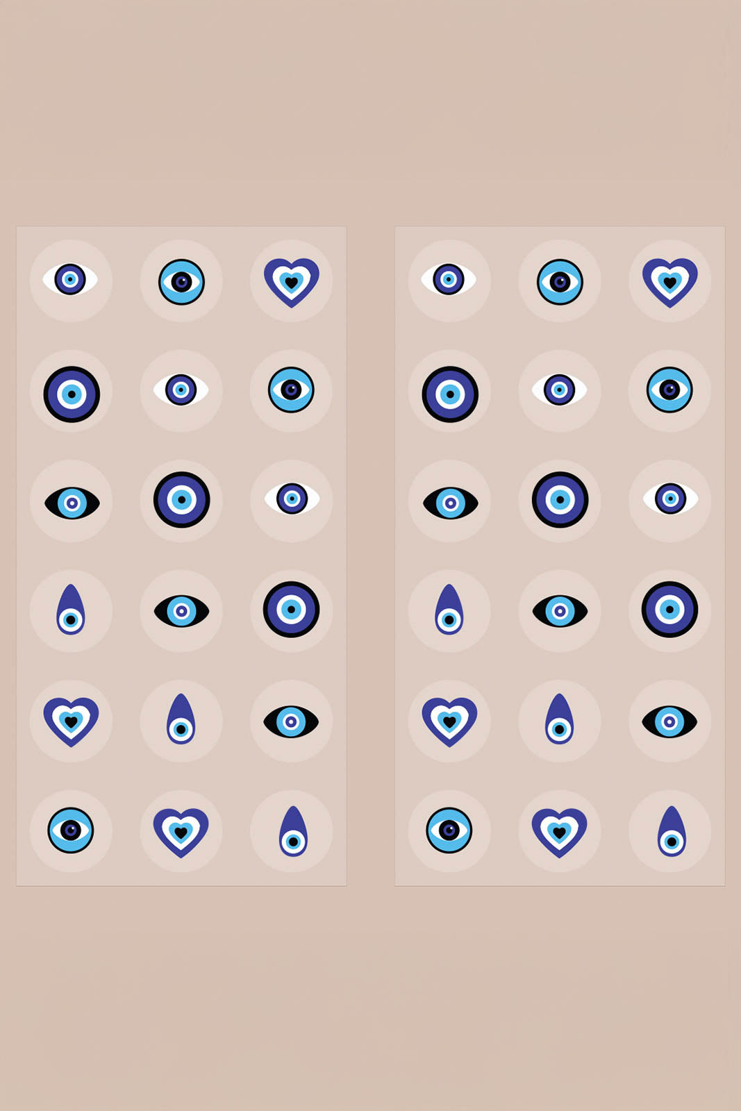 Barrière, Pflaster Hello Sunshine Vitamin D3 Evil Eye Symbol