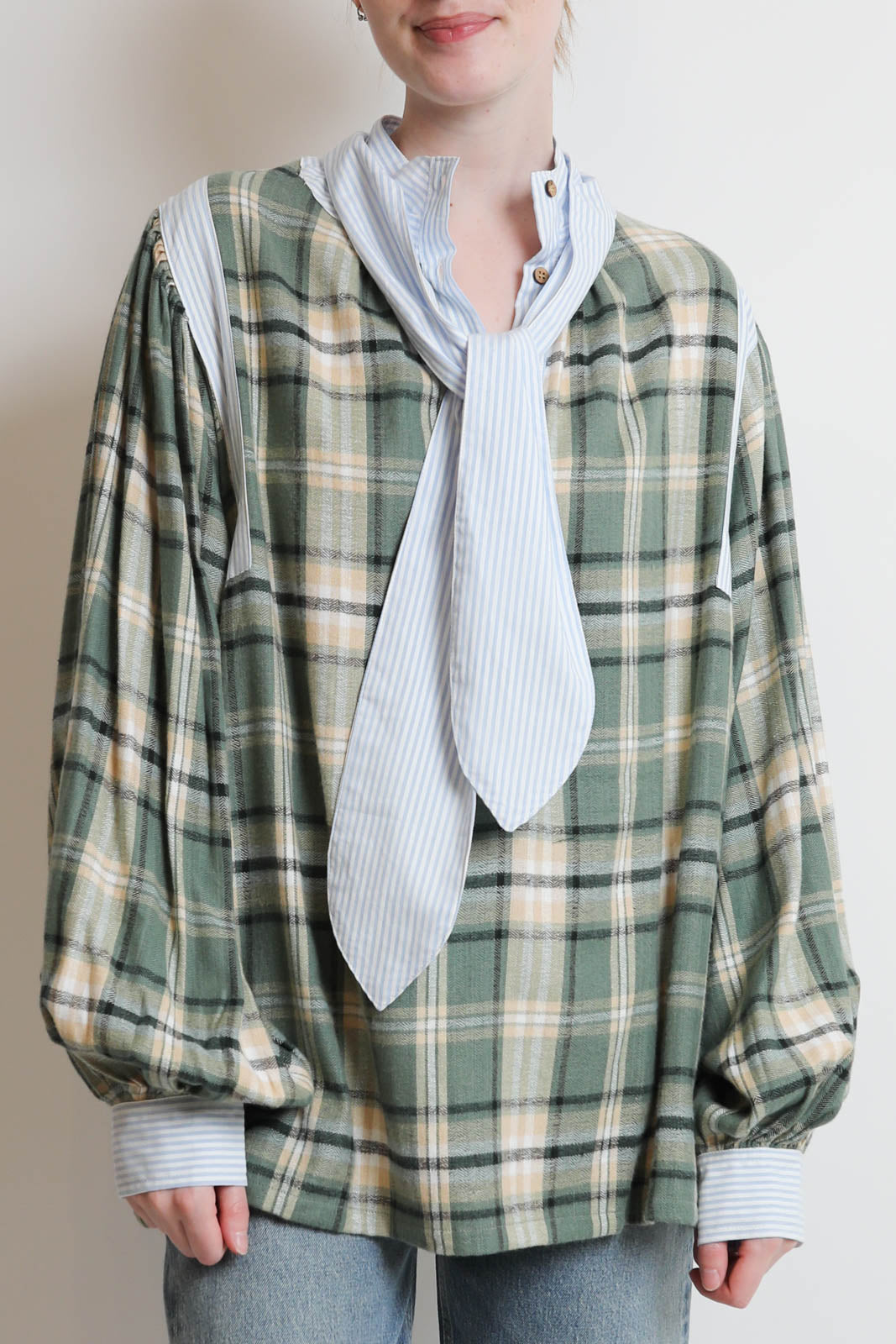 Fish Club, Bluse The Painter in Hunter