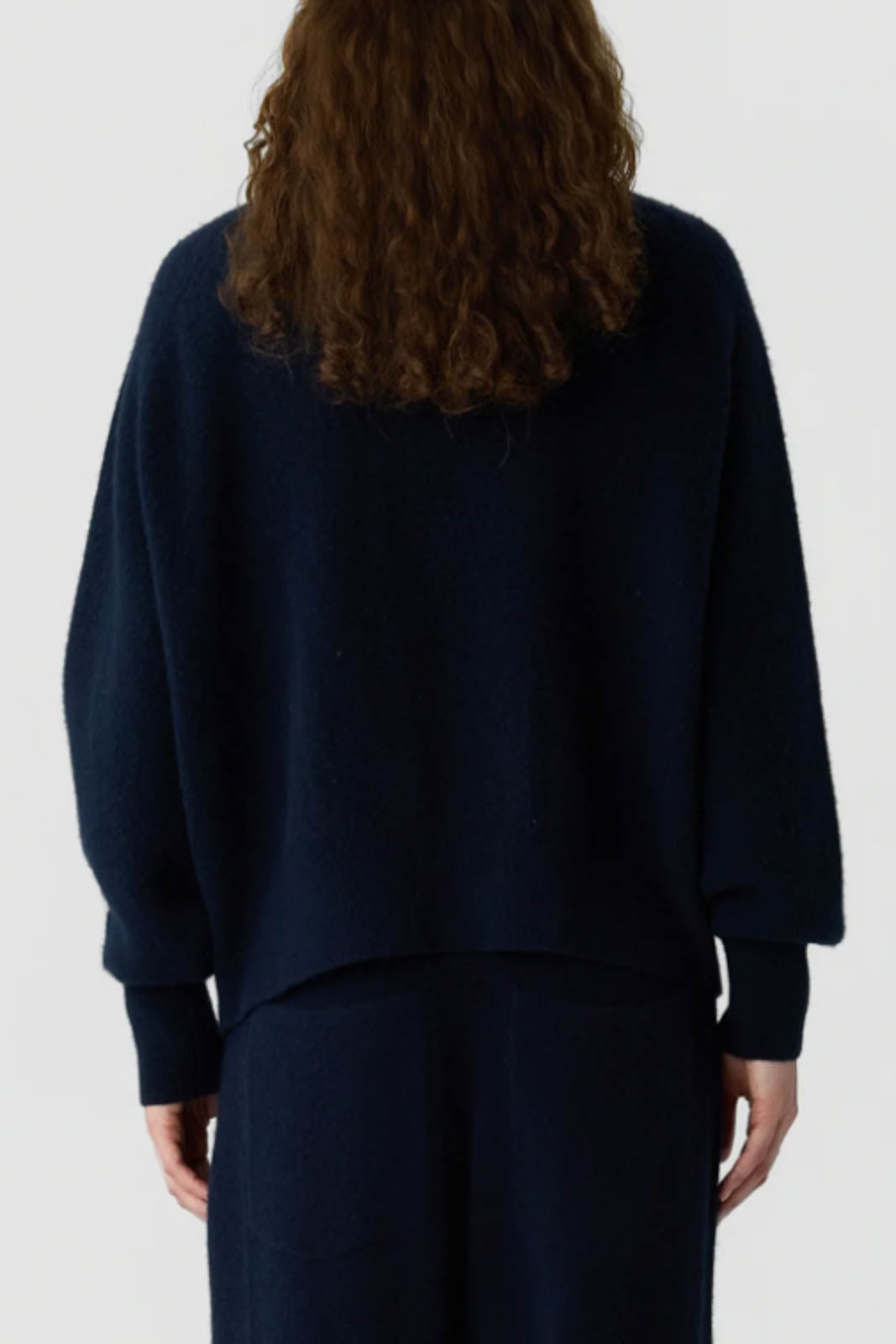 Guest in Residence, Cardigan Felted Zip in Midnight