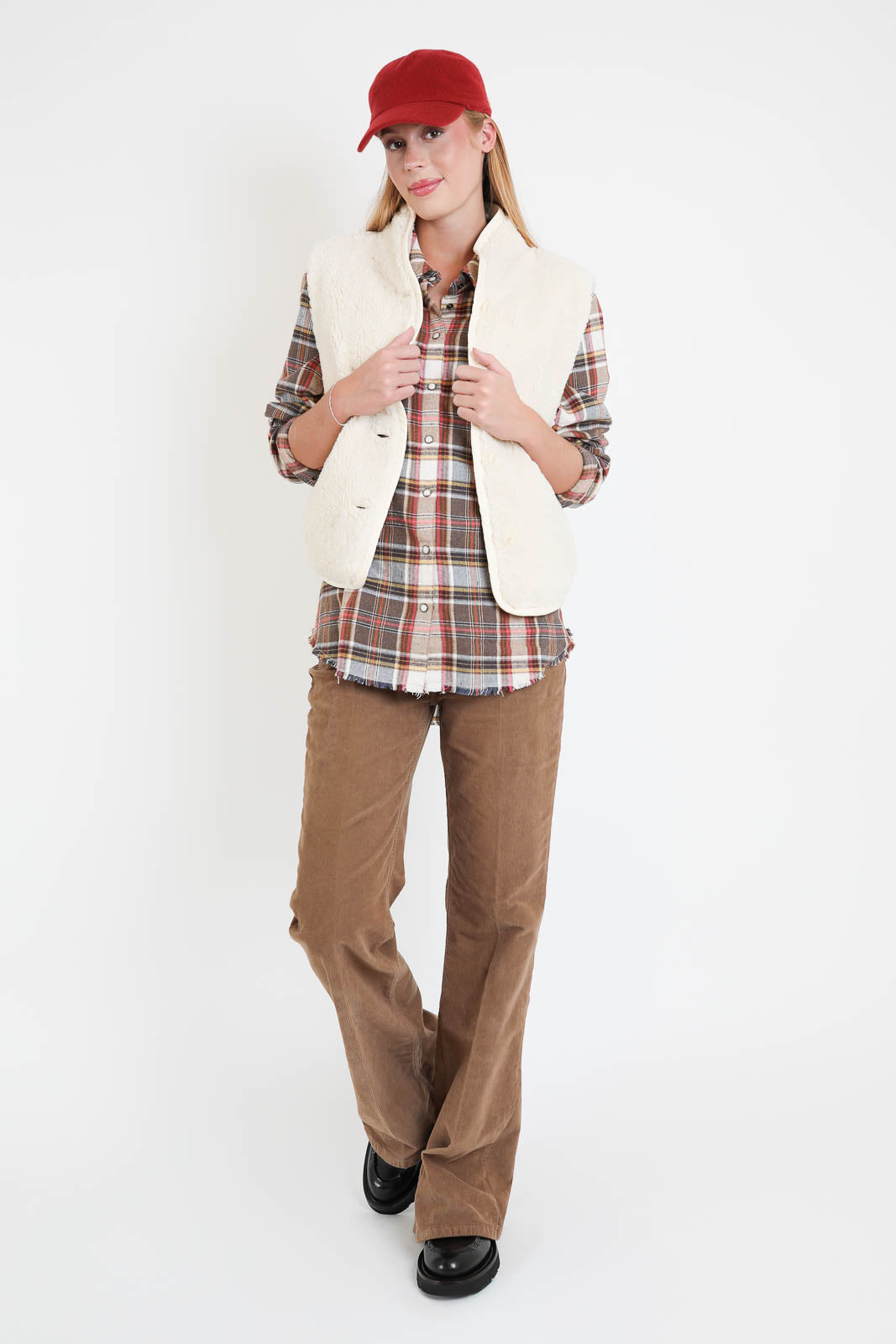 Xirena, Bluse Beau in Canyon Brown