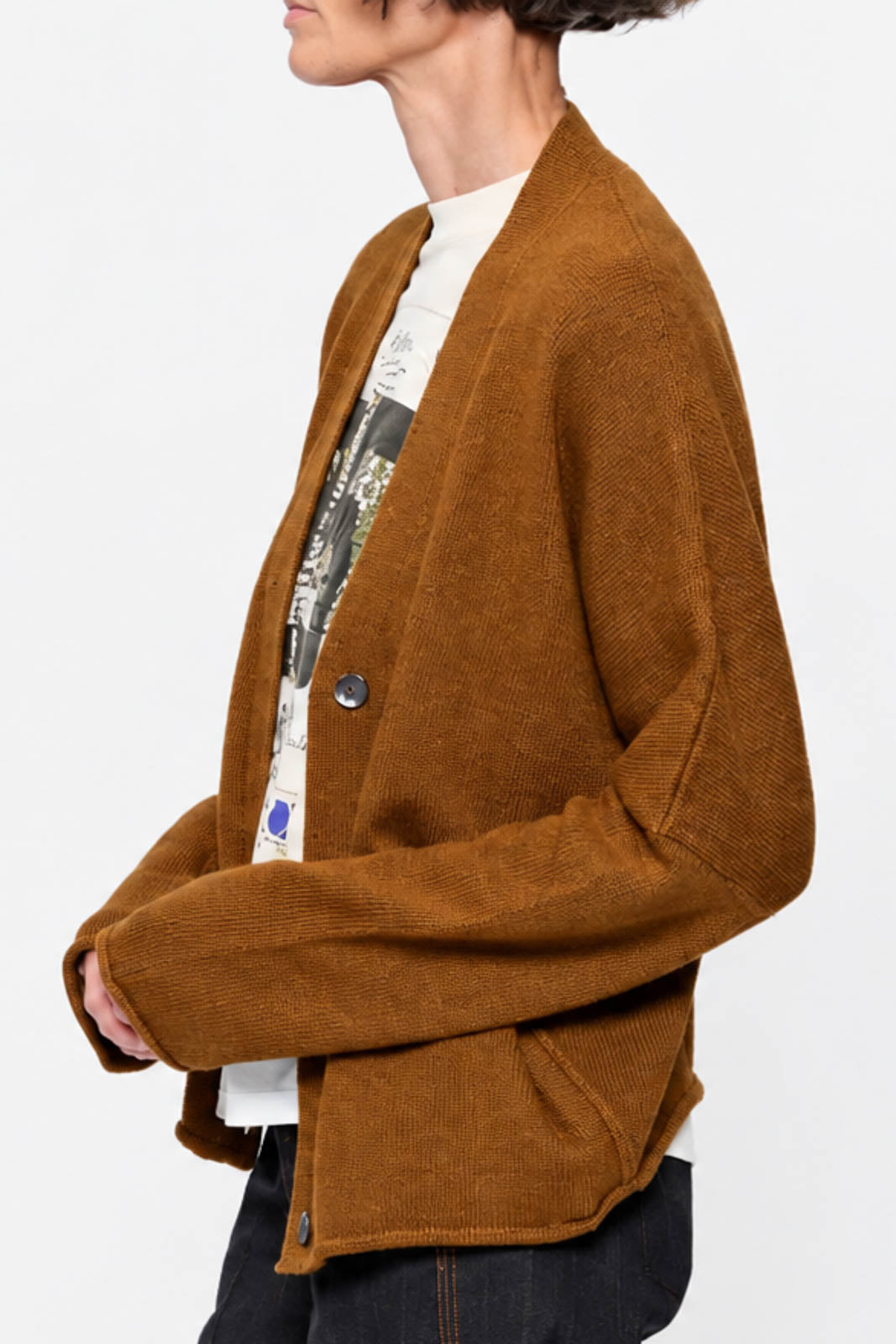 6397, Cardigan Maude in Yukon Gold