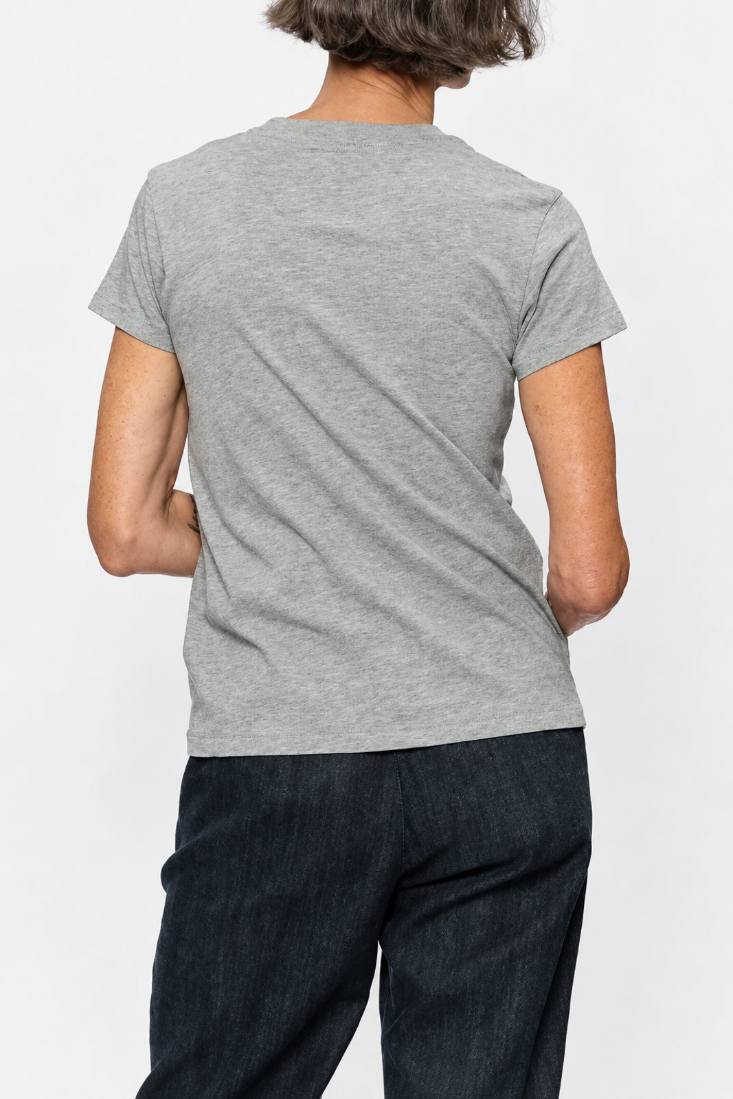 6397, MINI BOY T in Heather Grey