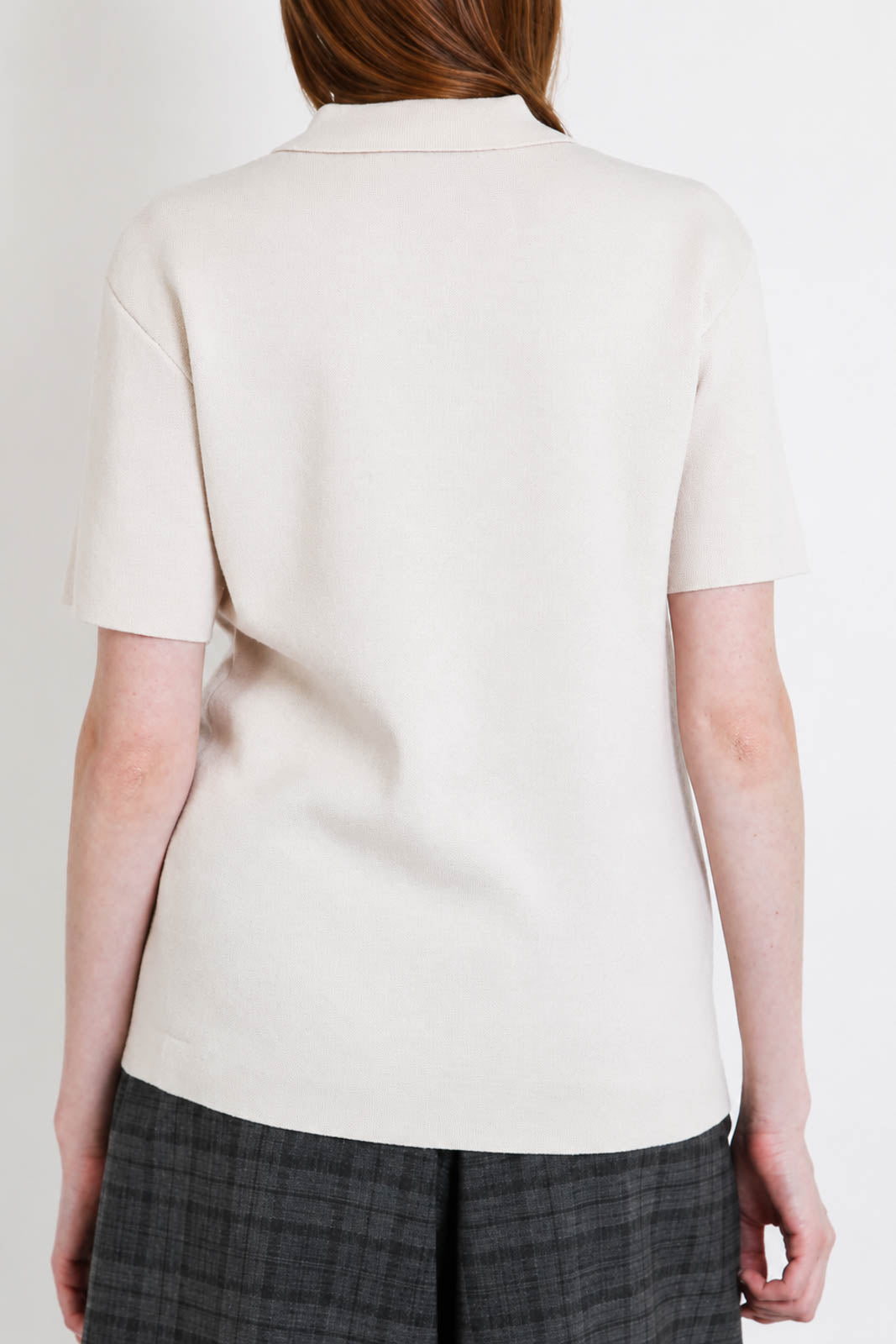 6397, Pullover Doubleknit in Bisque