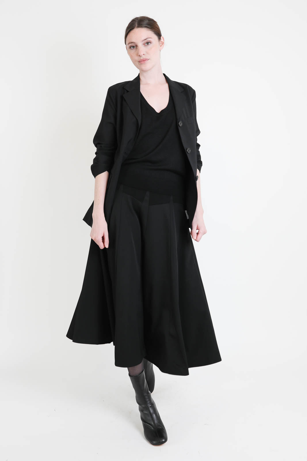 Rock Knit Combo in Schwarz