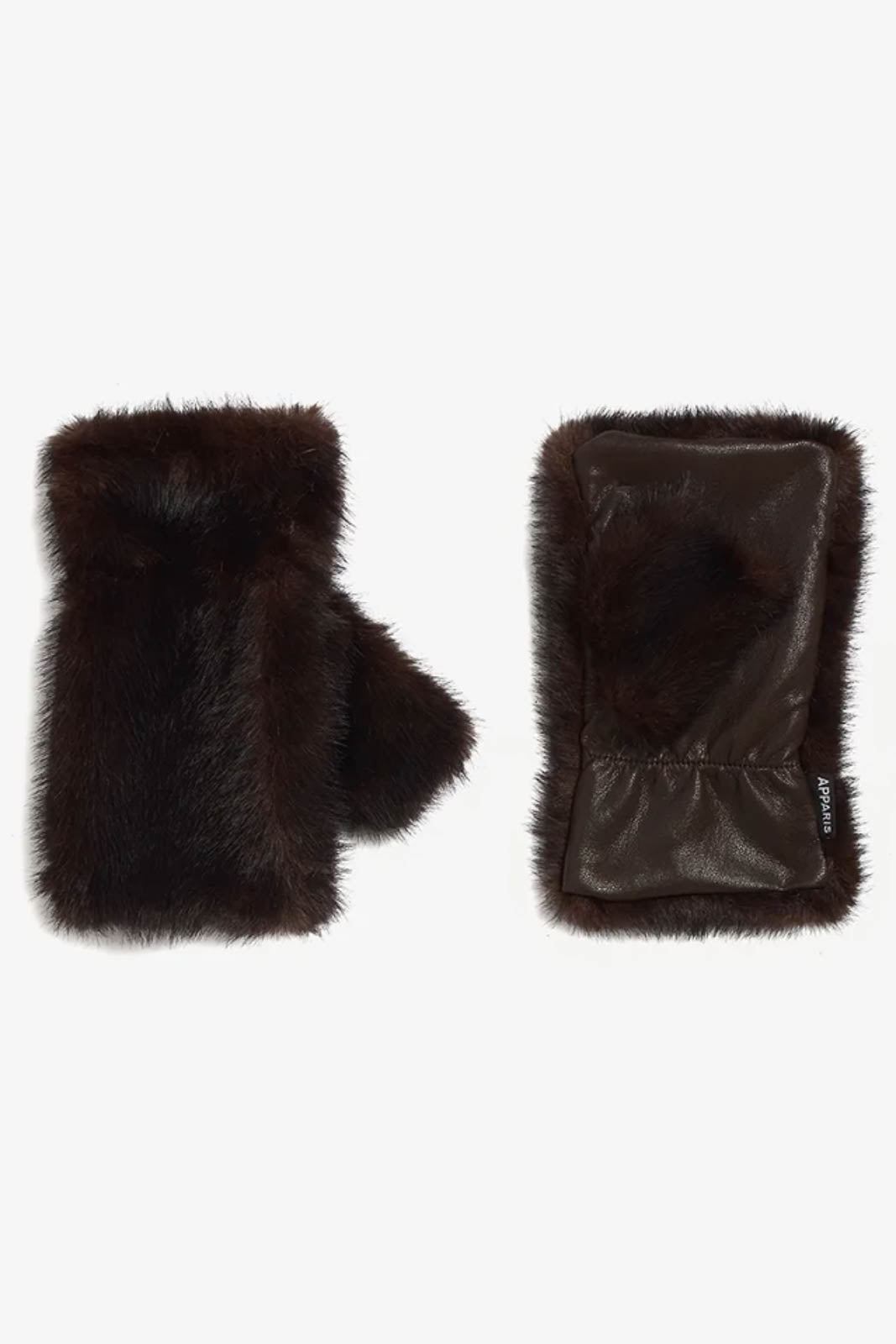 Apparis, Handschuhe Harper Fingerless in Noir Multi